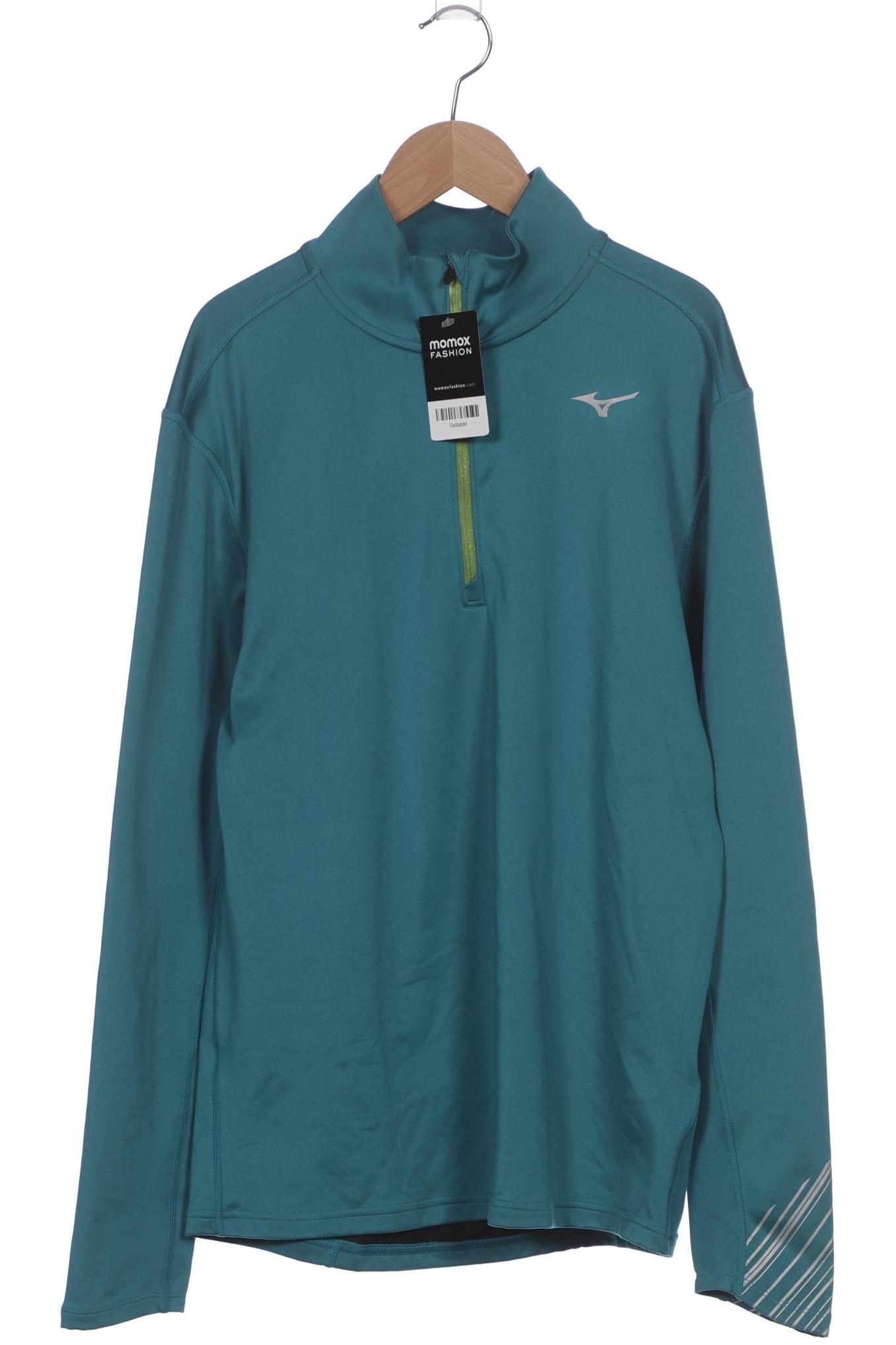 

Mizuno Herren Langarmshirt, türkis, Gr. 48