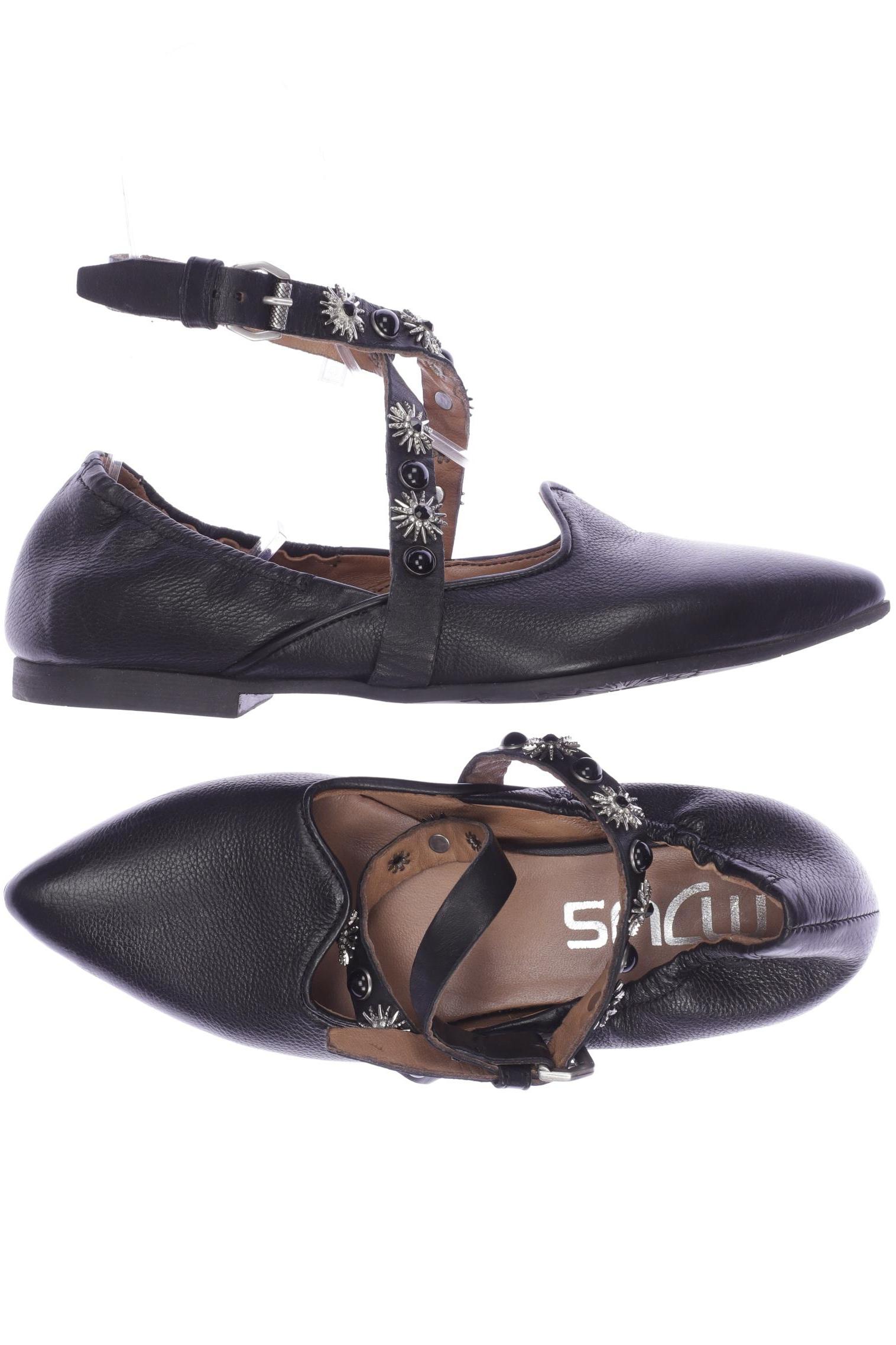 

Mjus Damen Ballerinas, schwarz