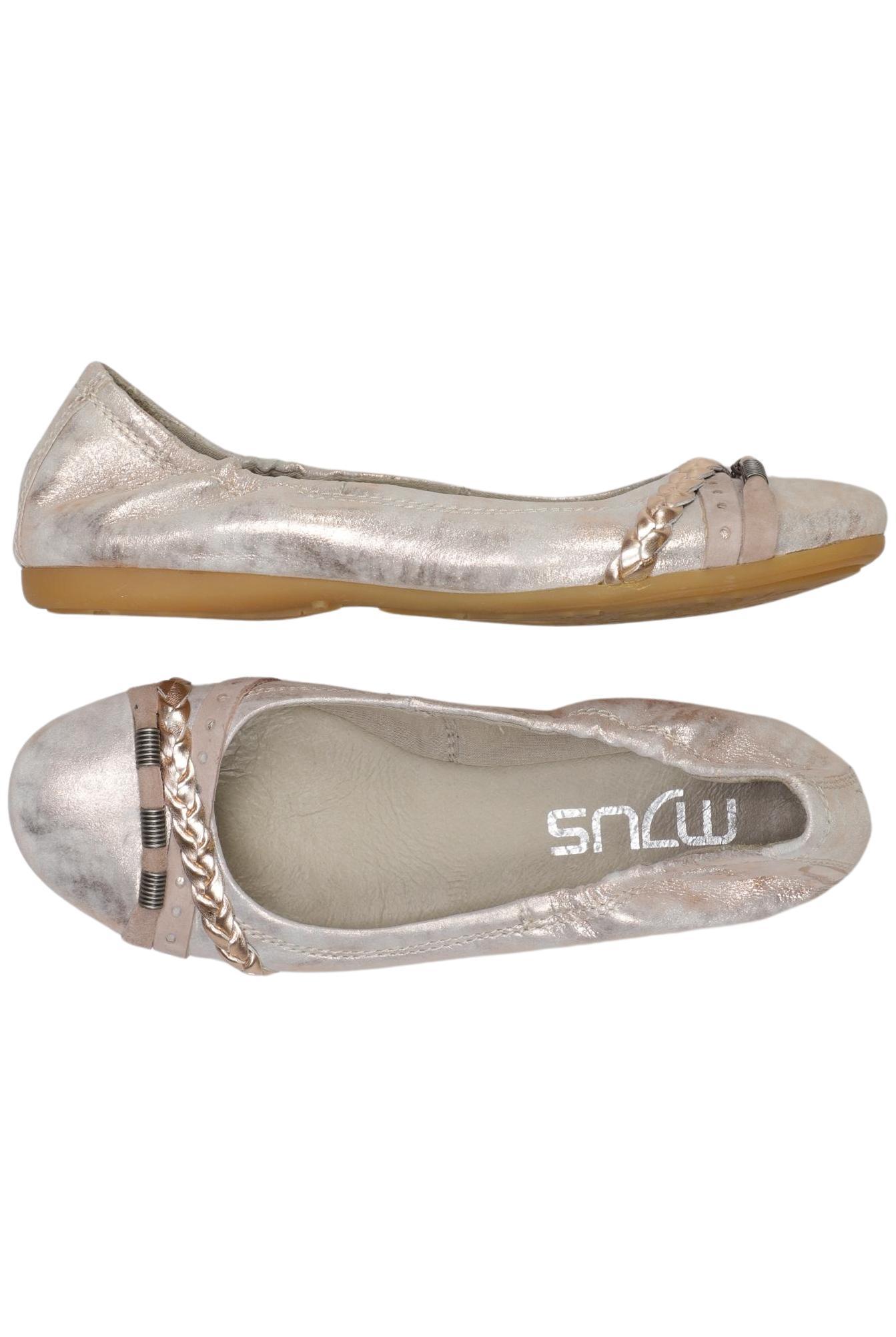 

Mjus Damen Ballerinas, silber, Gr. 39