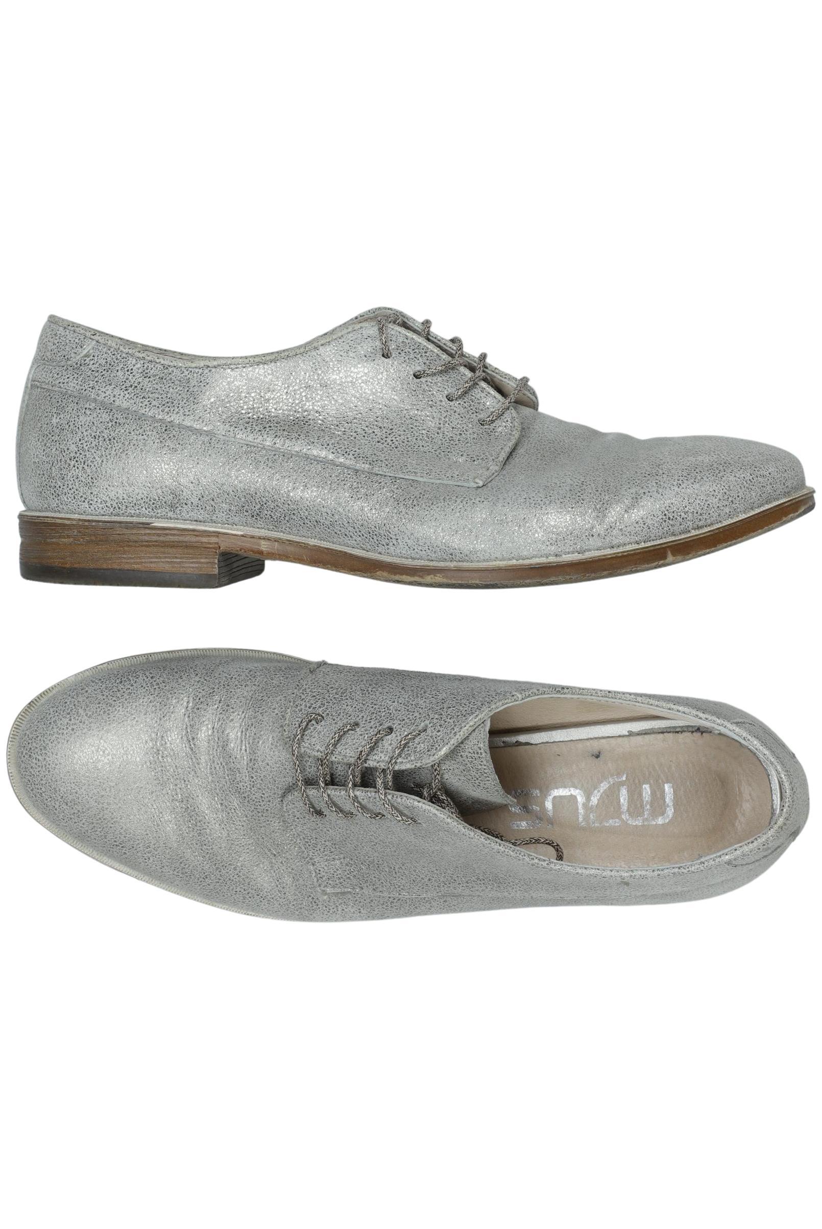 

Mjus Damen Halbschuh, silber, Gr. 40