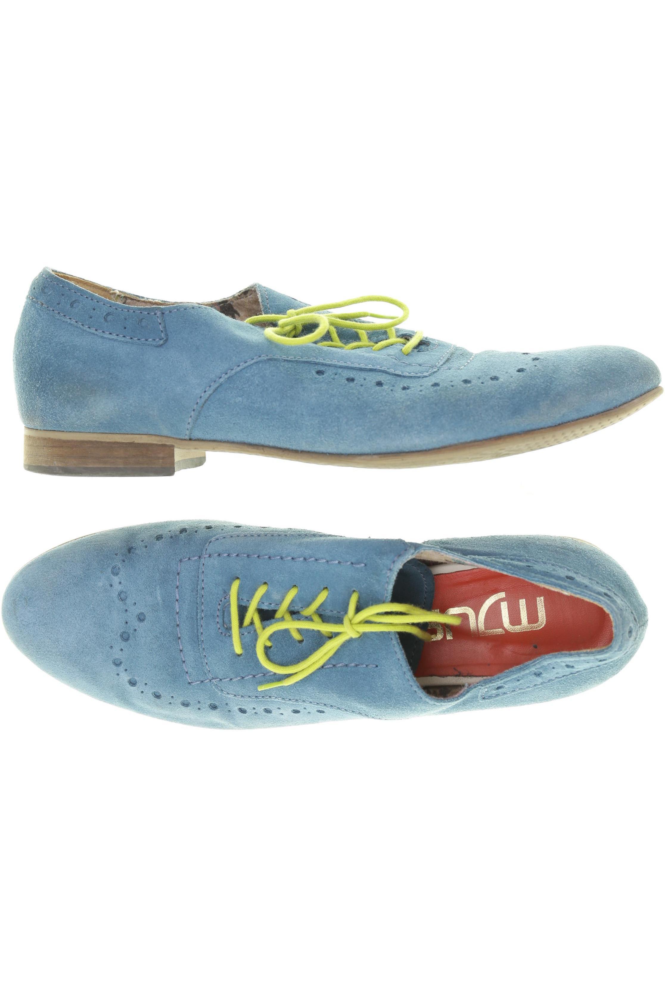 

Mjus Damen Halbschuh, blau, Gr. 41