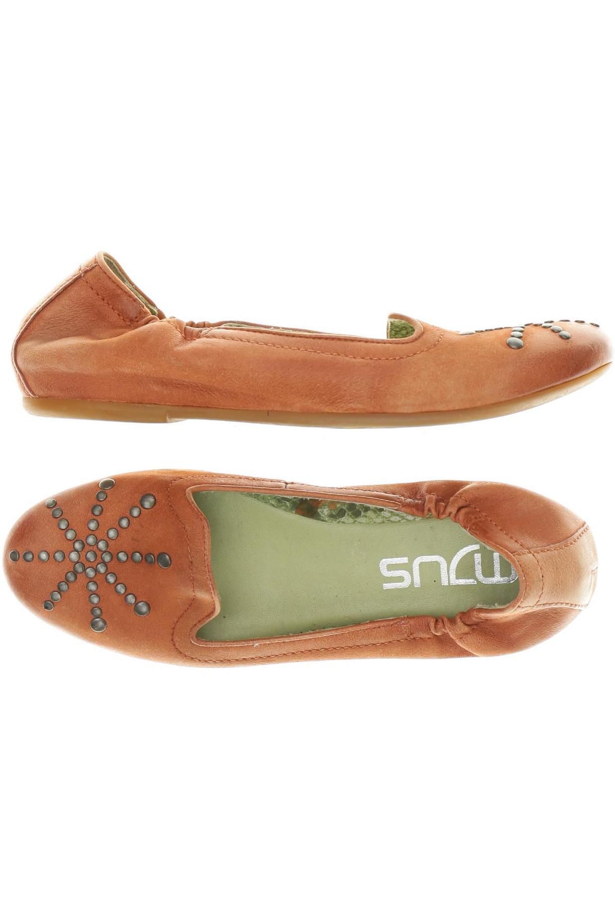 

Mjus Damen Halbschuh, orange, Gr. 38