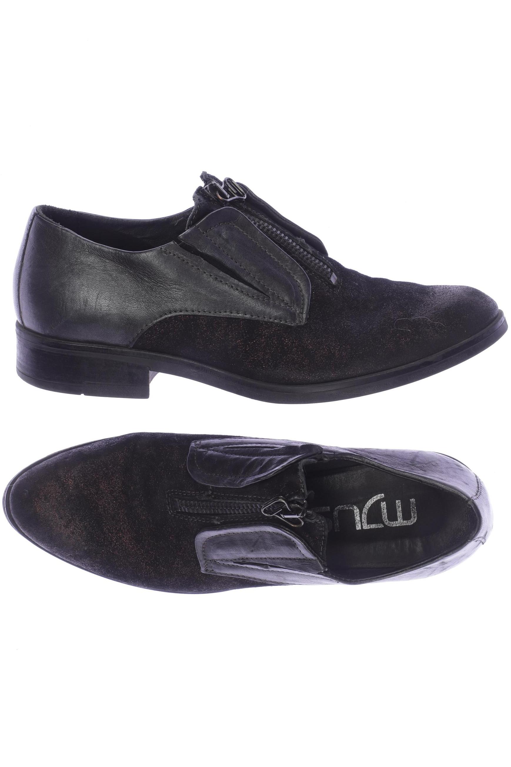 

Mjus Damen Halbschuh, schwarz