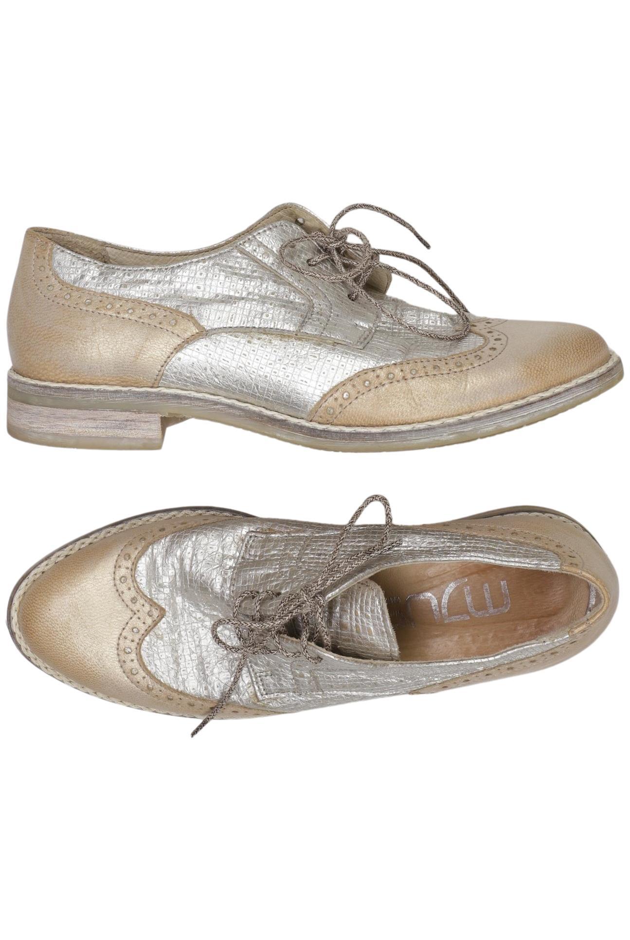 

Mjus Damen Halbschuh, silber, Gr. 37