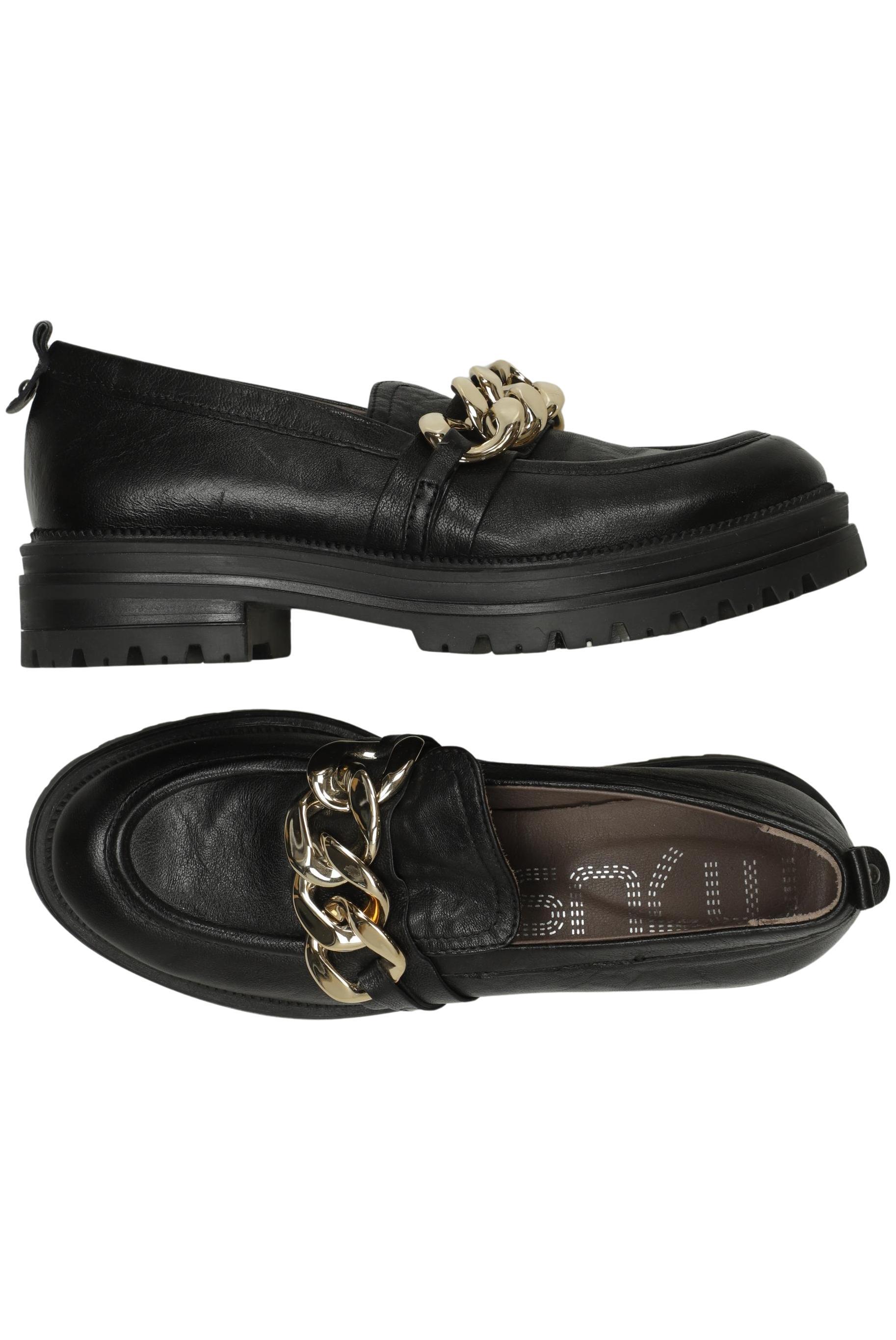 

Mjus Damen Halbschuh, schwarz, Gr. 38