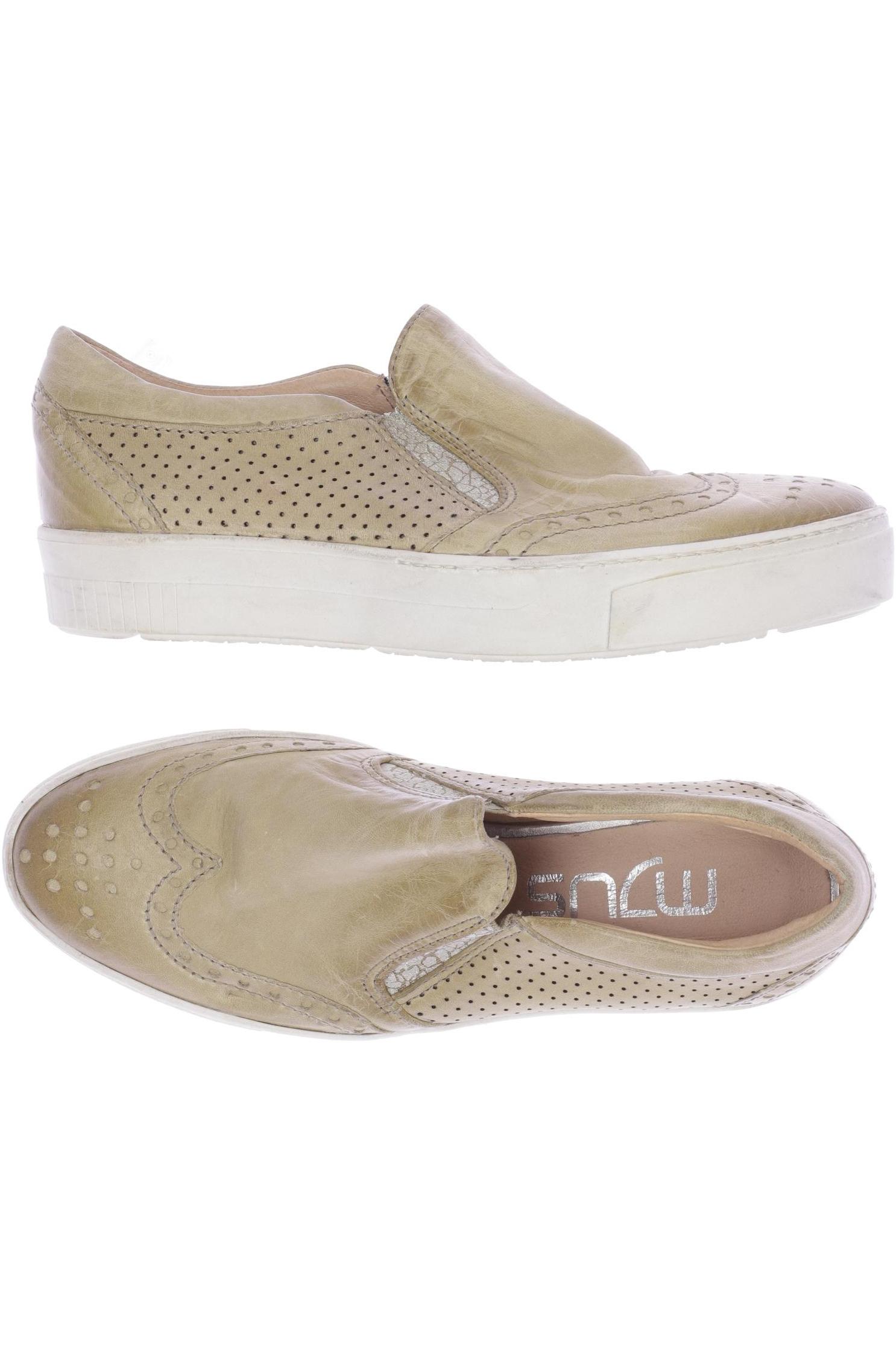 

Mjus Damen Halbschuh, beige, Gr. 38