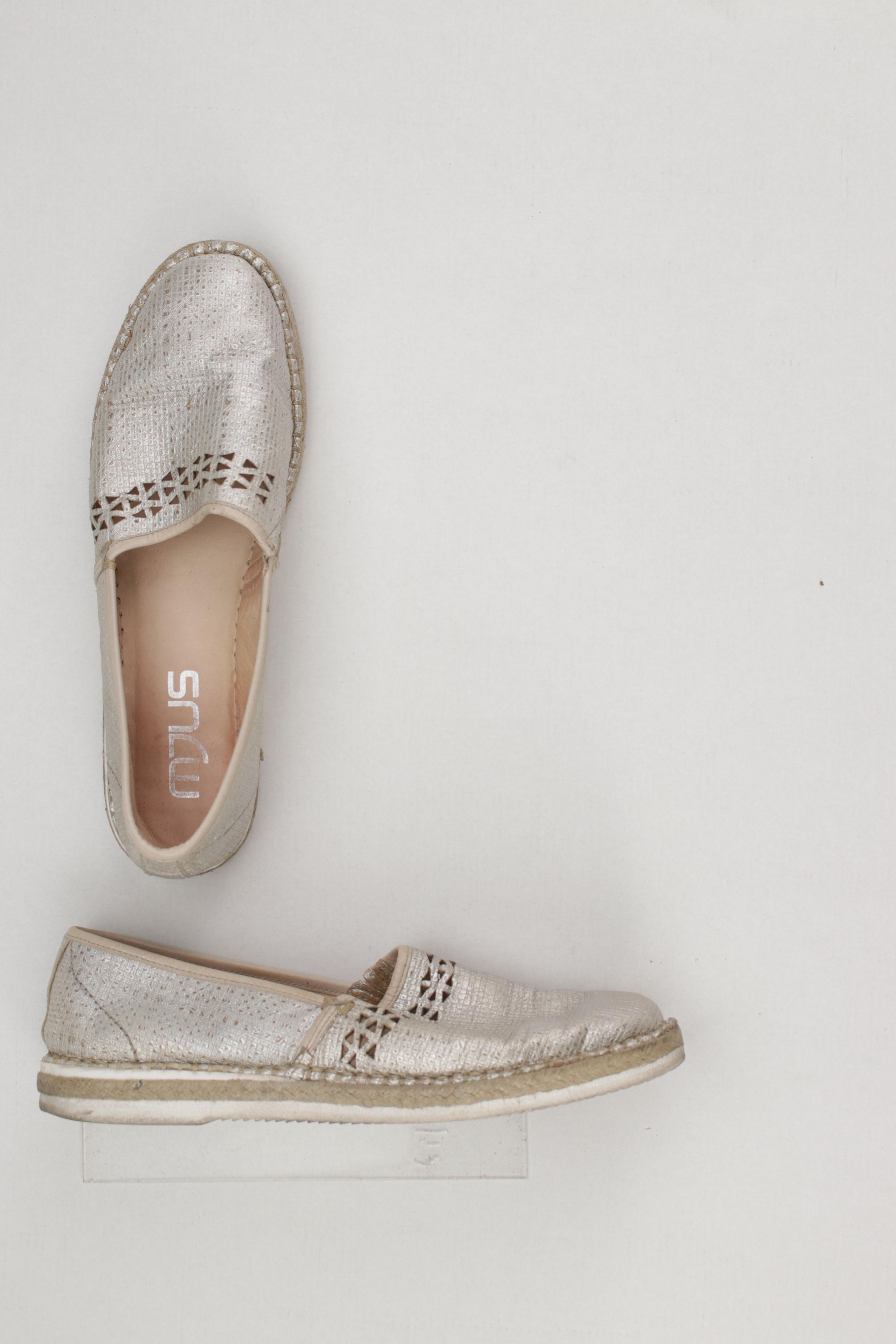 

Mjus Damen Halbschuh, silber, Gr. 41