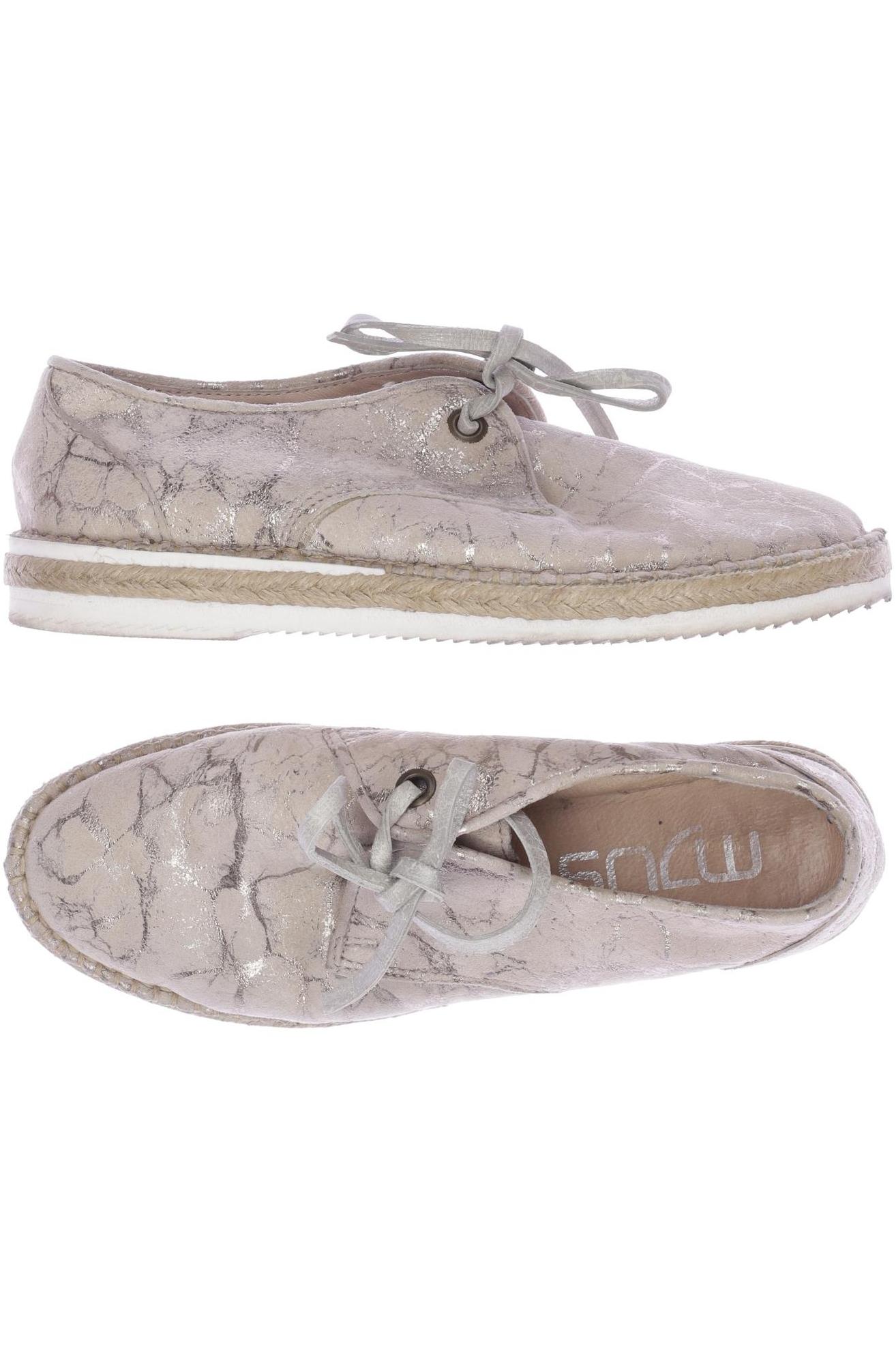 

Mjus Damen Halbschuh, beige, Gr. 36