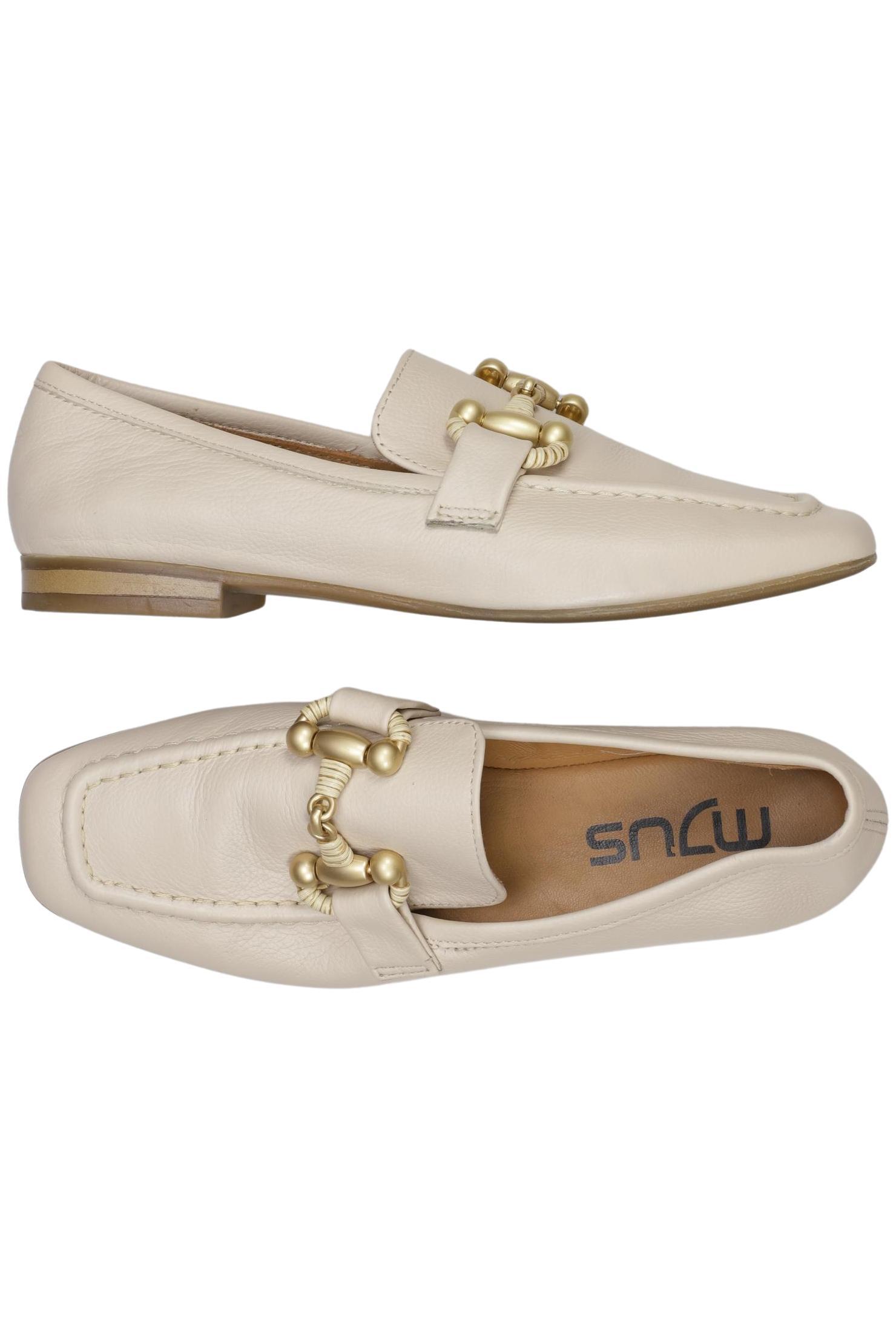 

Mjus Damen Halbschuh, cremeweiß, Gr. 37