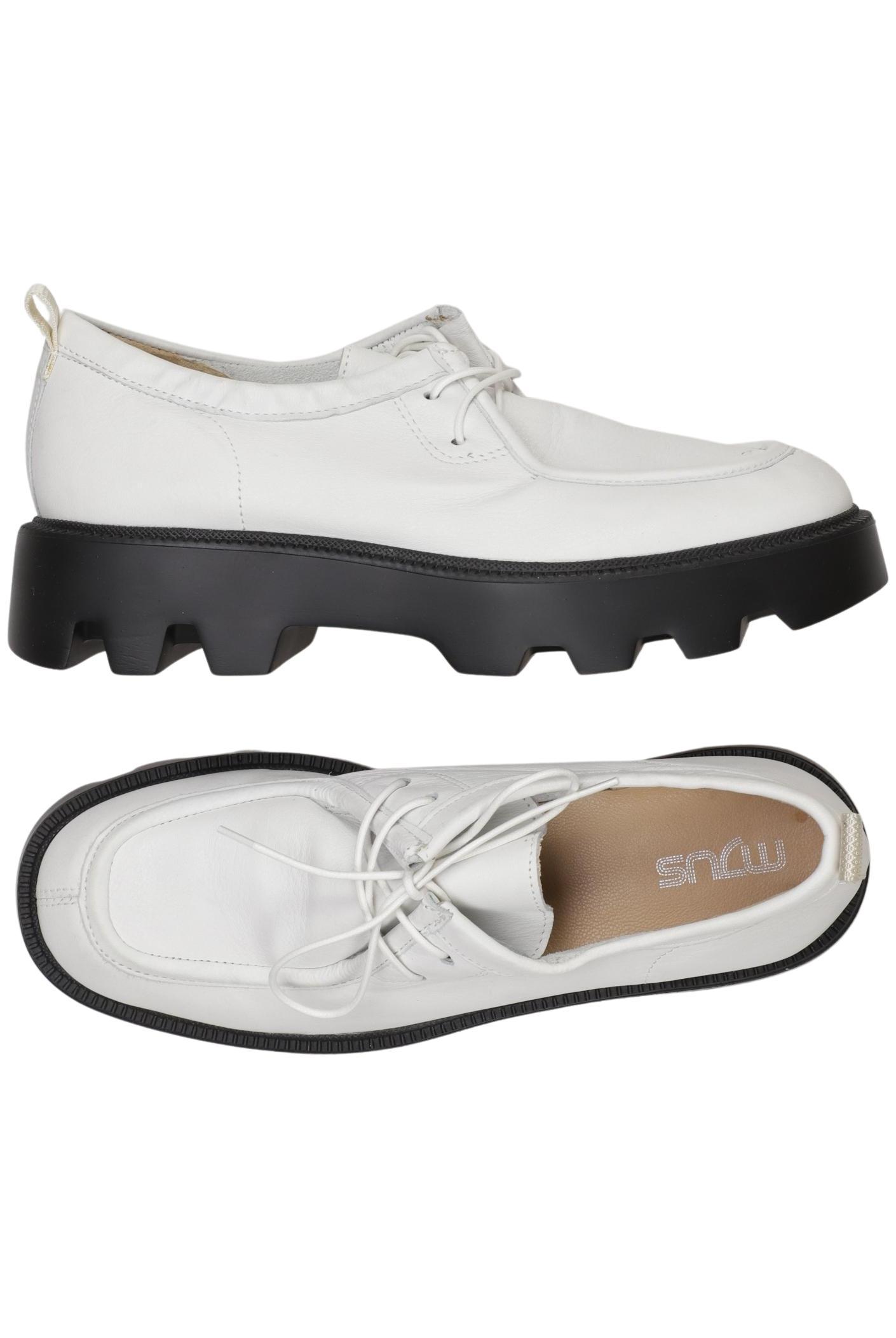 

Mjus Damen Halbschuh, weiß, Gr. 38