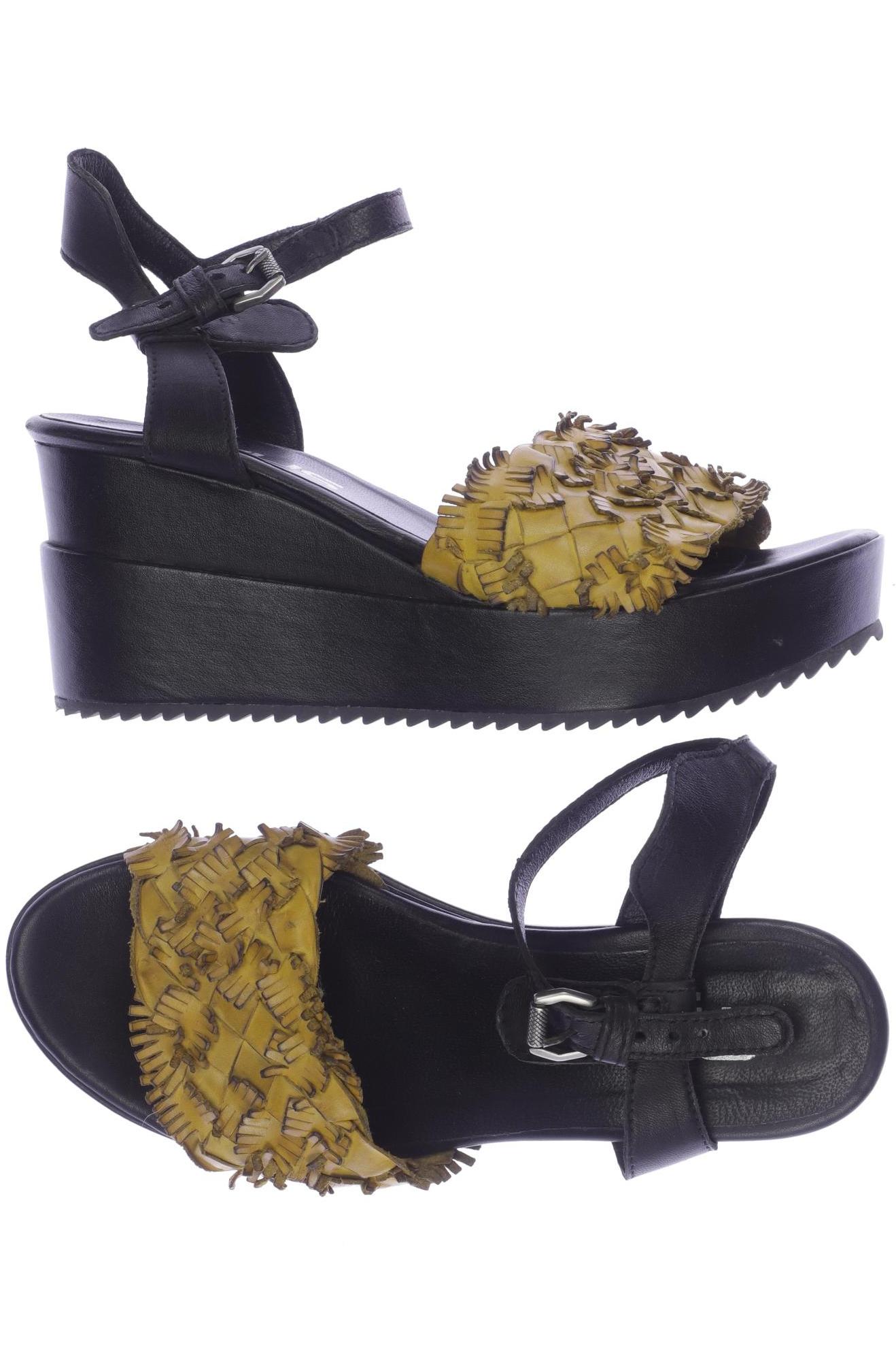 

Mjus Damen Sandale, schwarz, Gr. 38