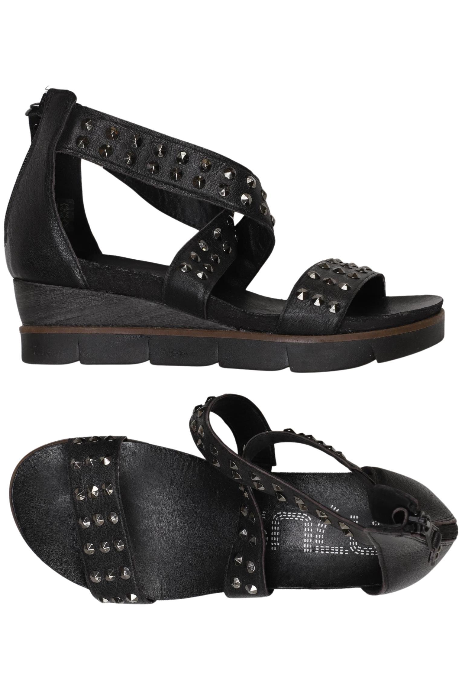 

Mjus Damen Sandale, schwarz, Gr. 37