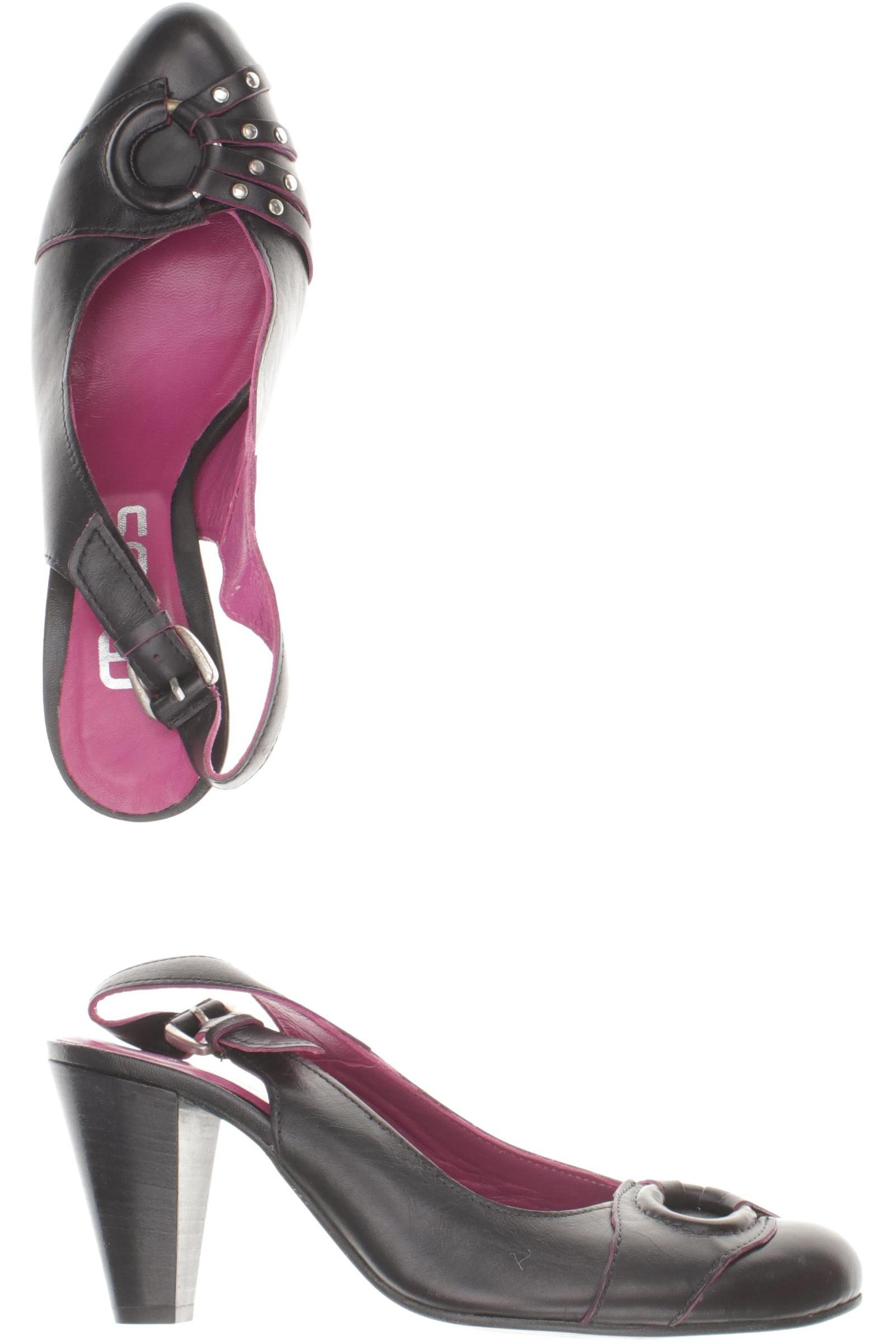 

Mjus Damen Sandale, schwarz, Gr. 38