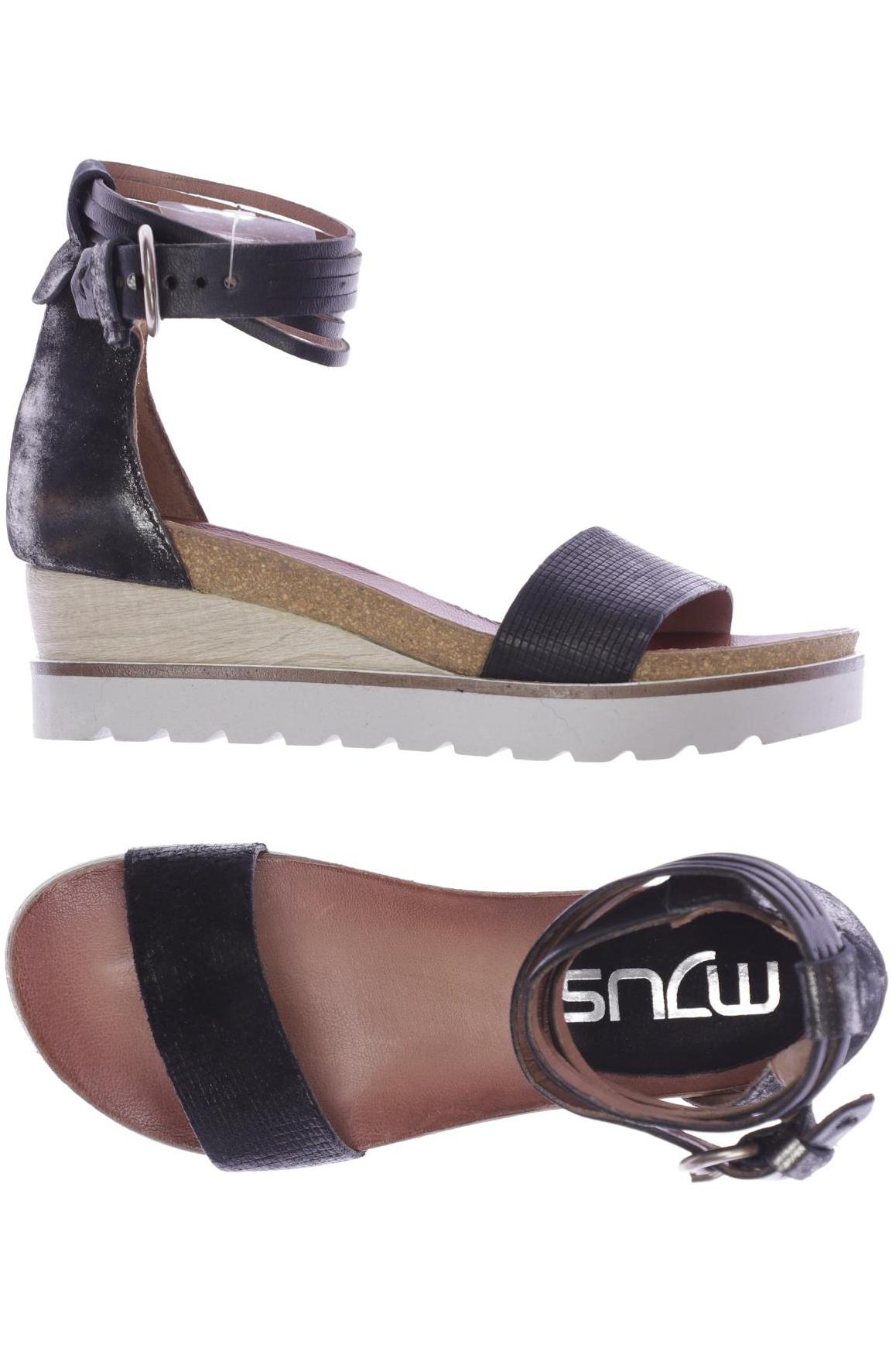 

Mjus Damen Sandale, schwarz, Gr. 35