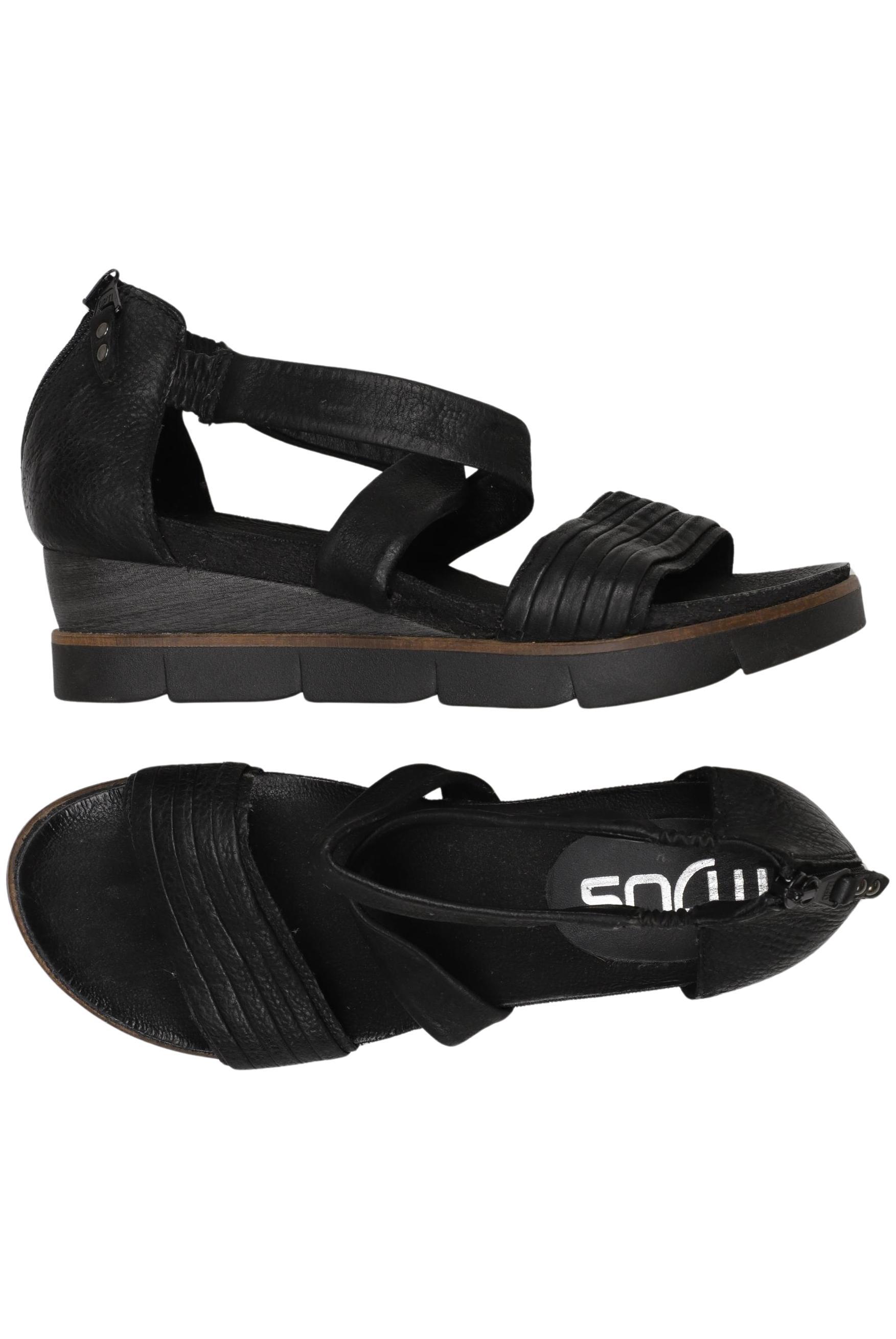 

Mjus Damen Sandale, schwarz, Gr. 40