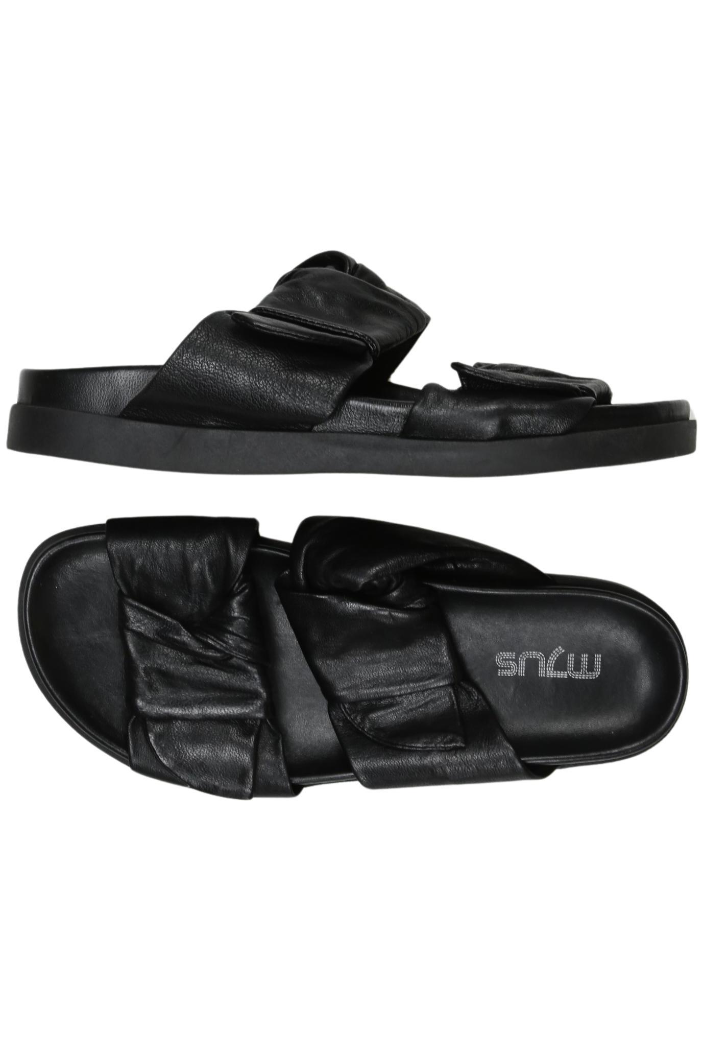 

Mjus Damen Sandale, schwarz, Gr. 38