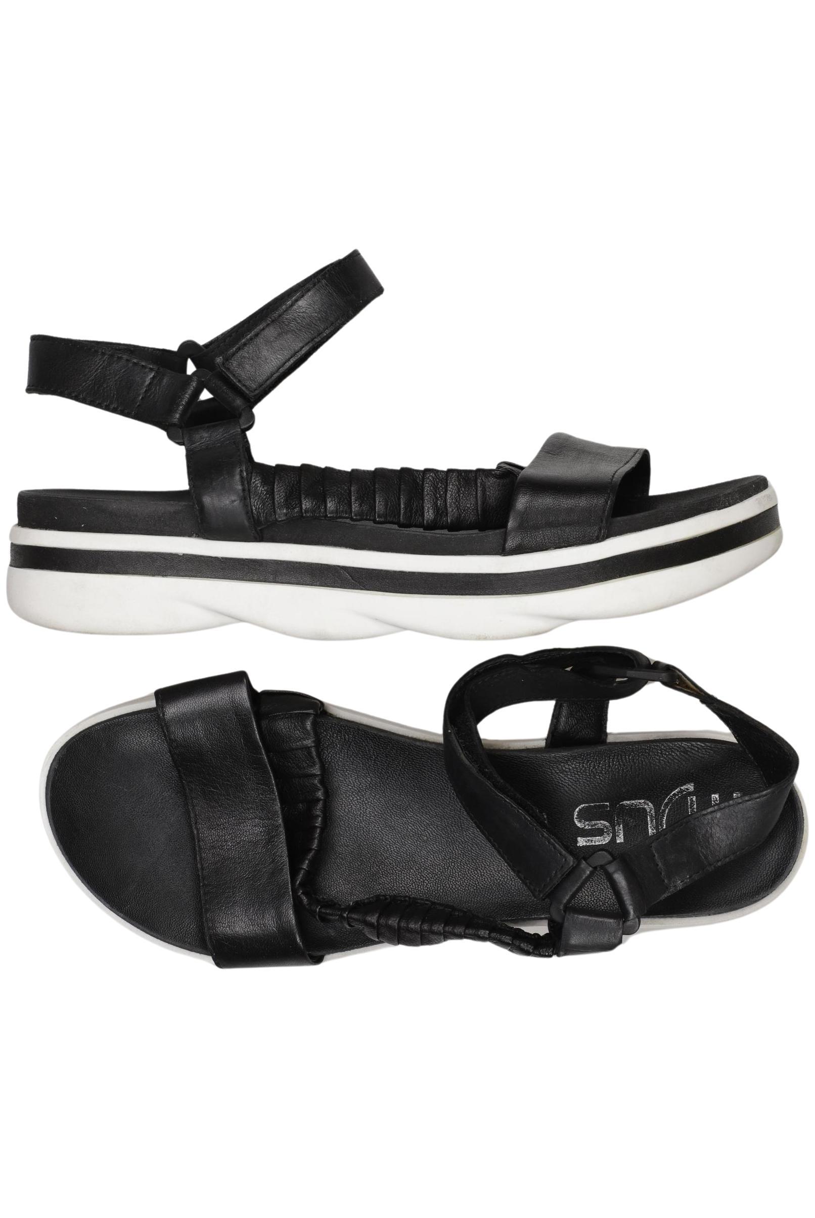 

Mjus Damen Sandale, schwarz, Gr. 40