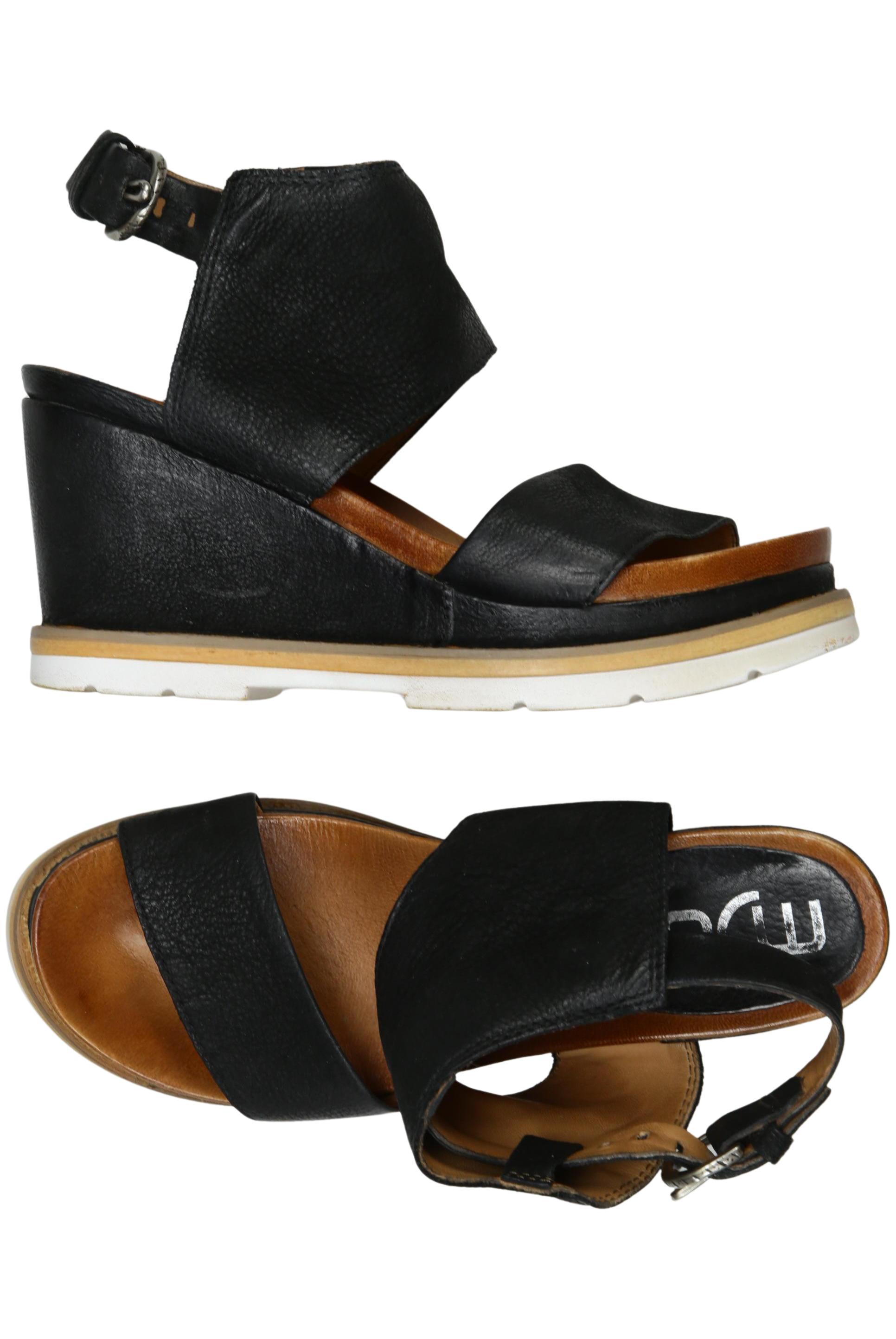 

Mjus Damen Sandale, schwarz, Gr. 38