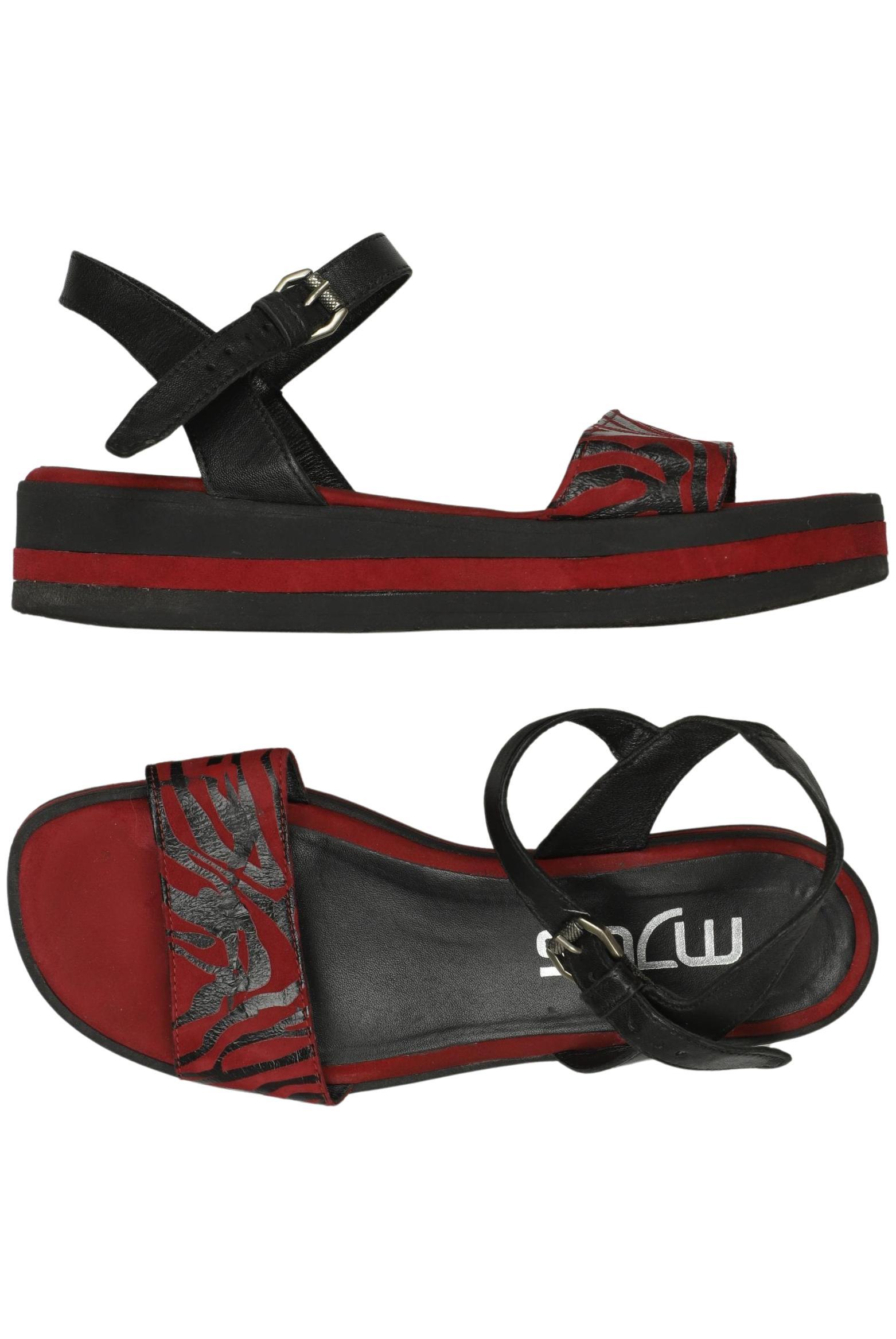 

Mjus Damen Sandale, schwarz, Gr. 39