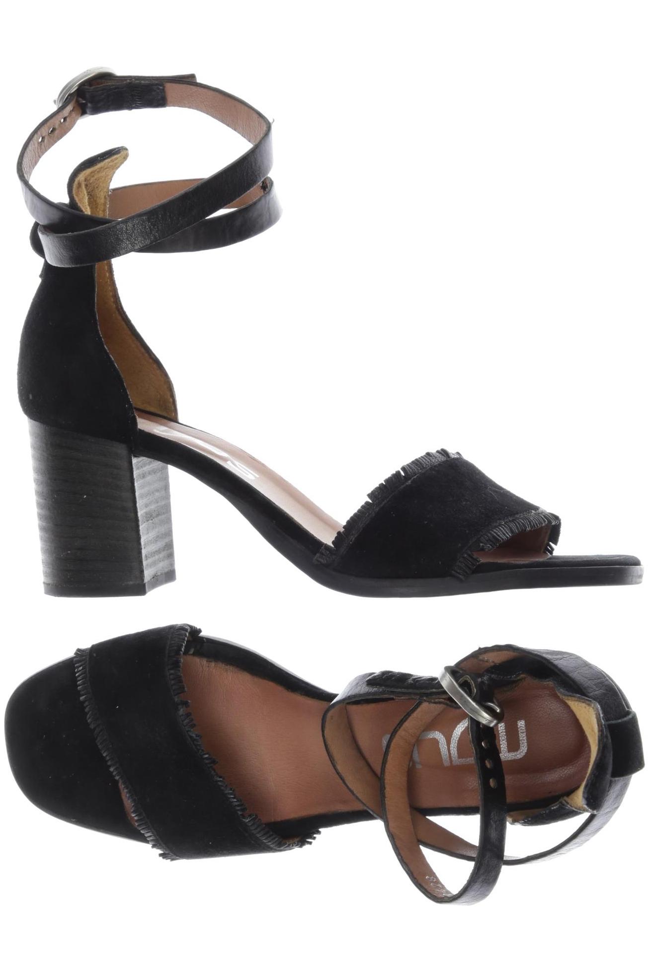 

Mjus Damen Sandale, schwarz, Gr. 38