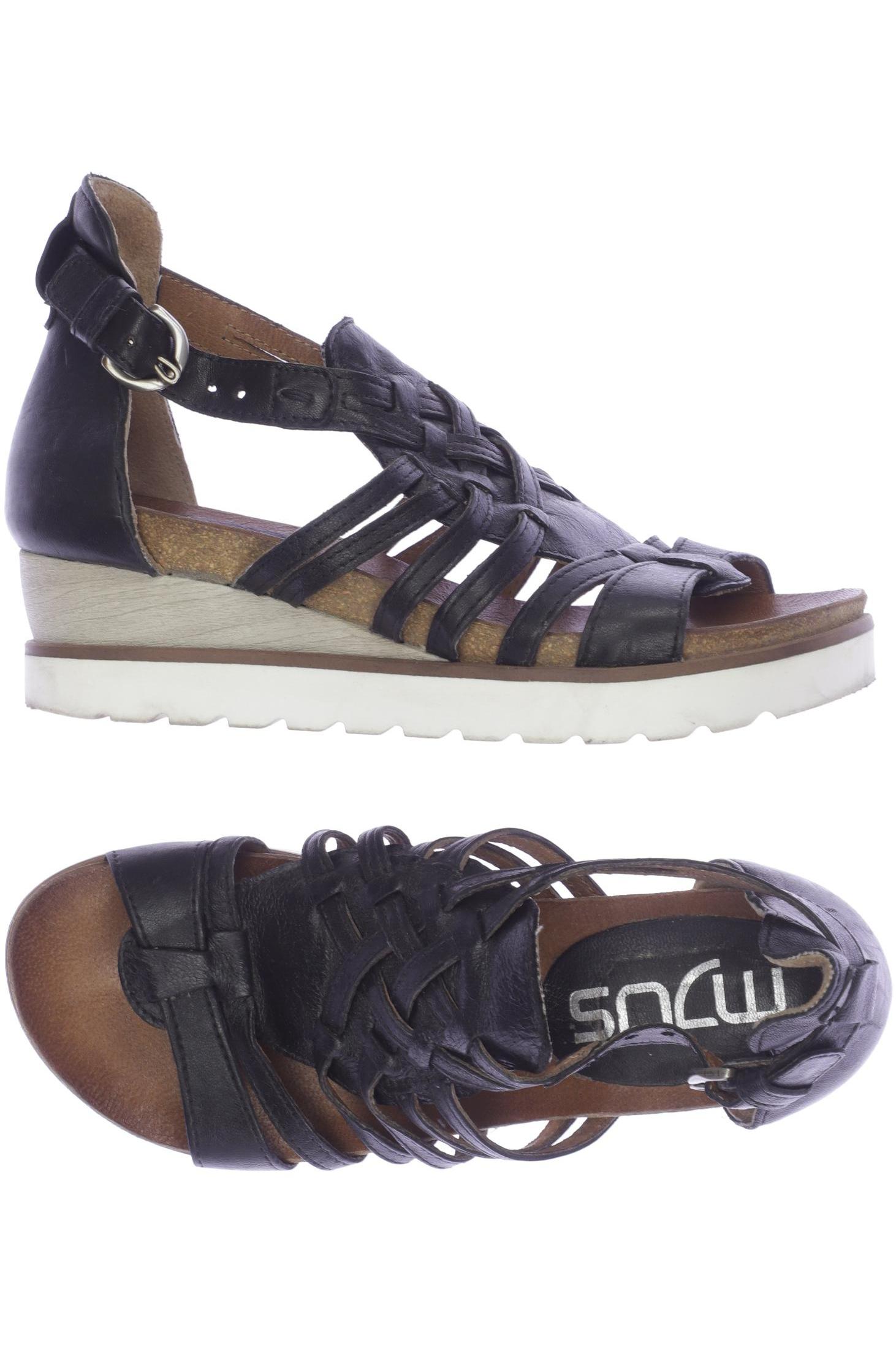 

Mjus Damen Sandale, schwarz, Gr. 36