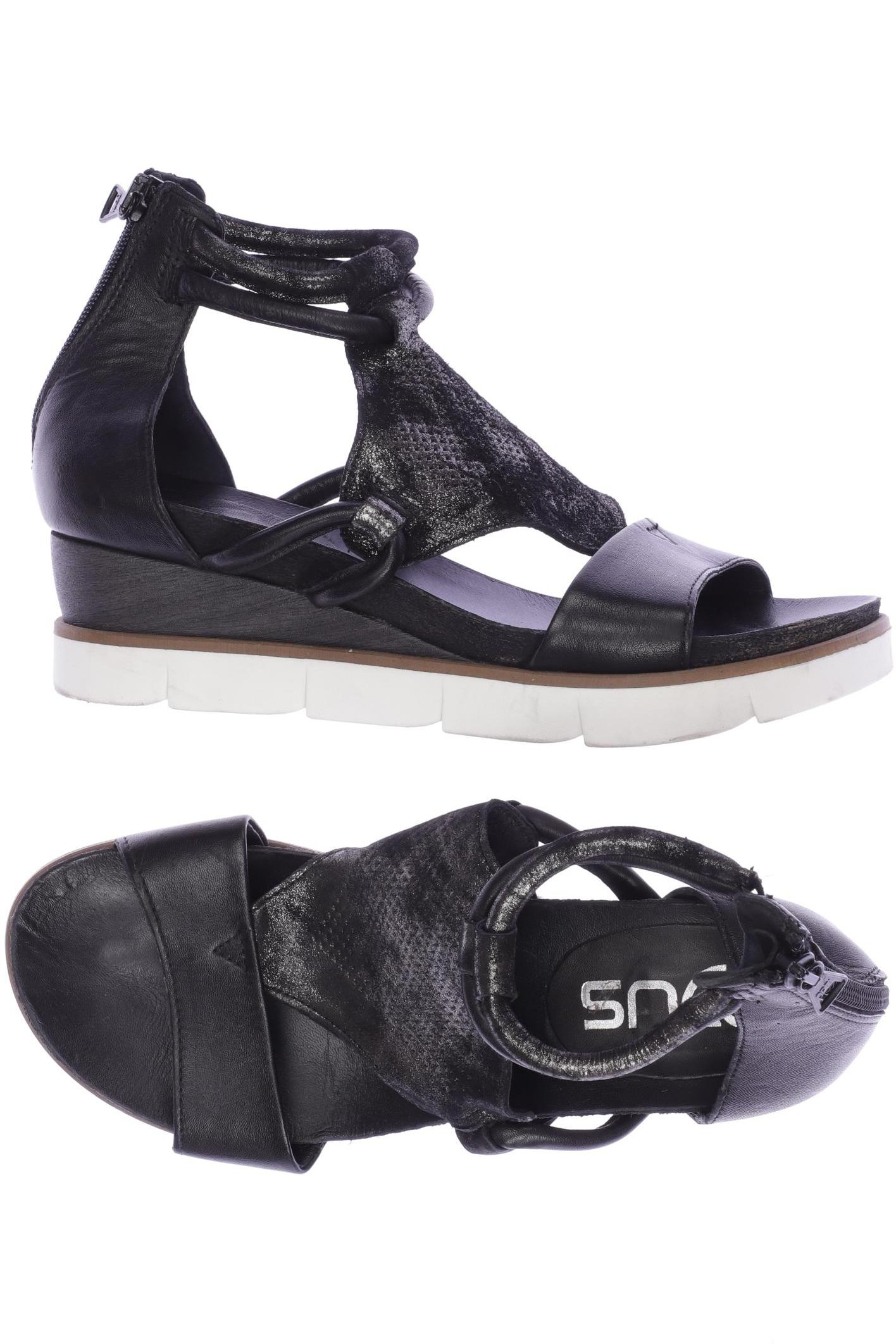 

Mjus Damen Sandale, schwarz, Gr. 38
