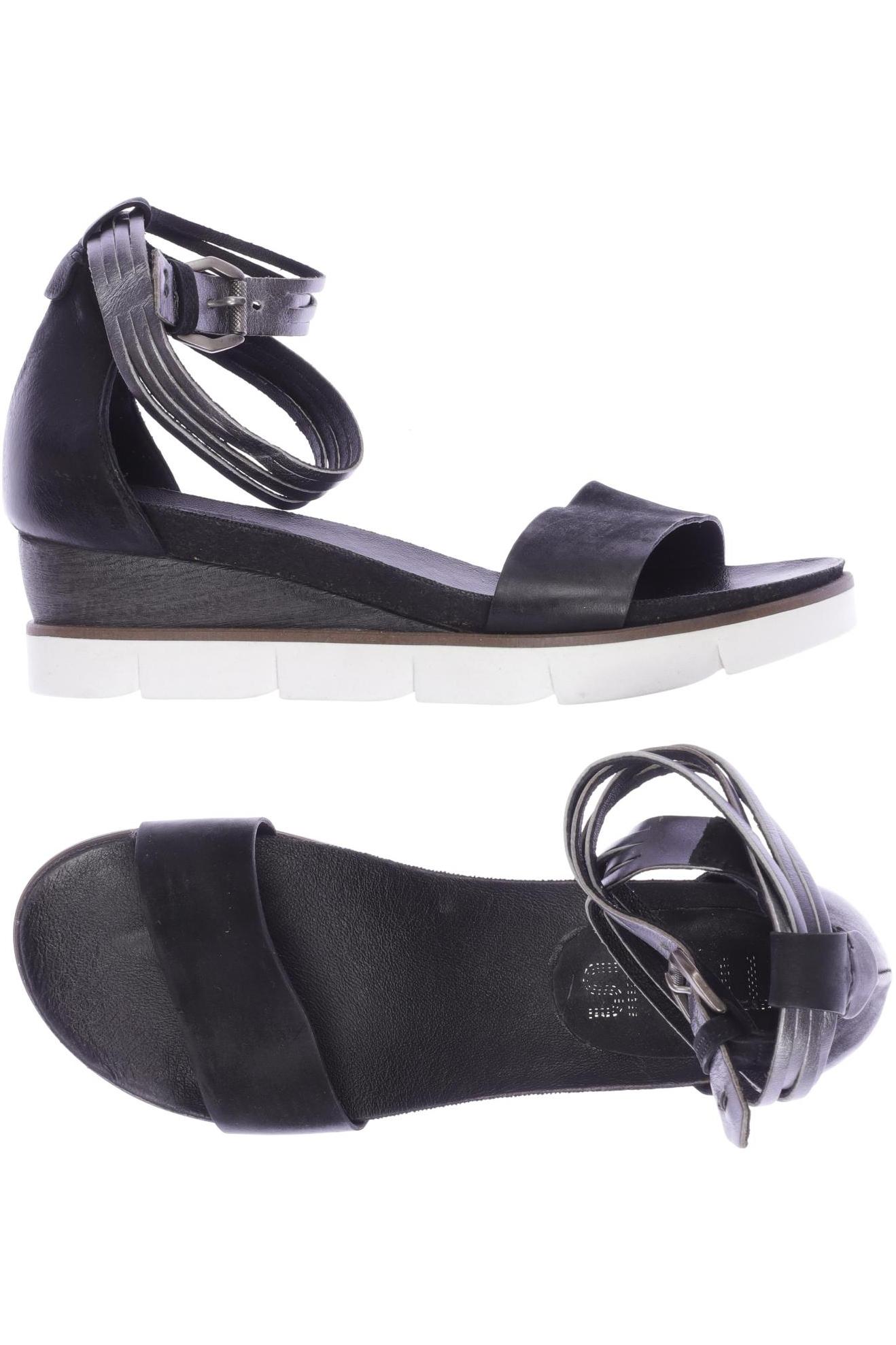 

Mjus Damen Sandale, schwarz, Gr. 39