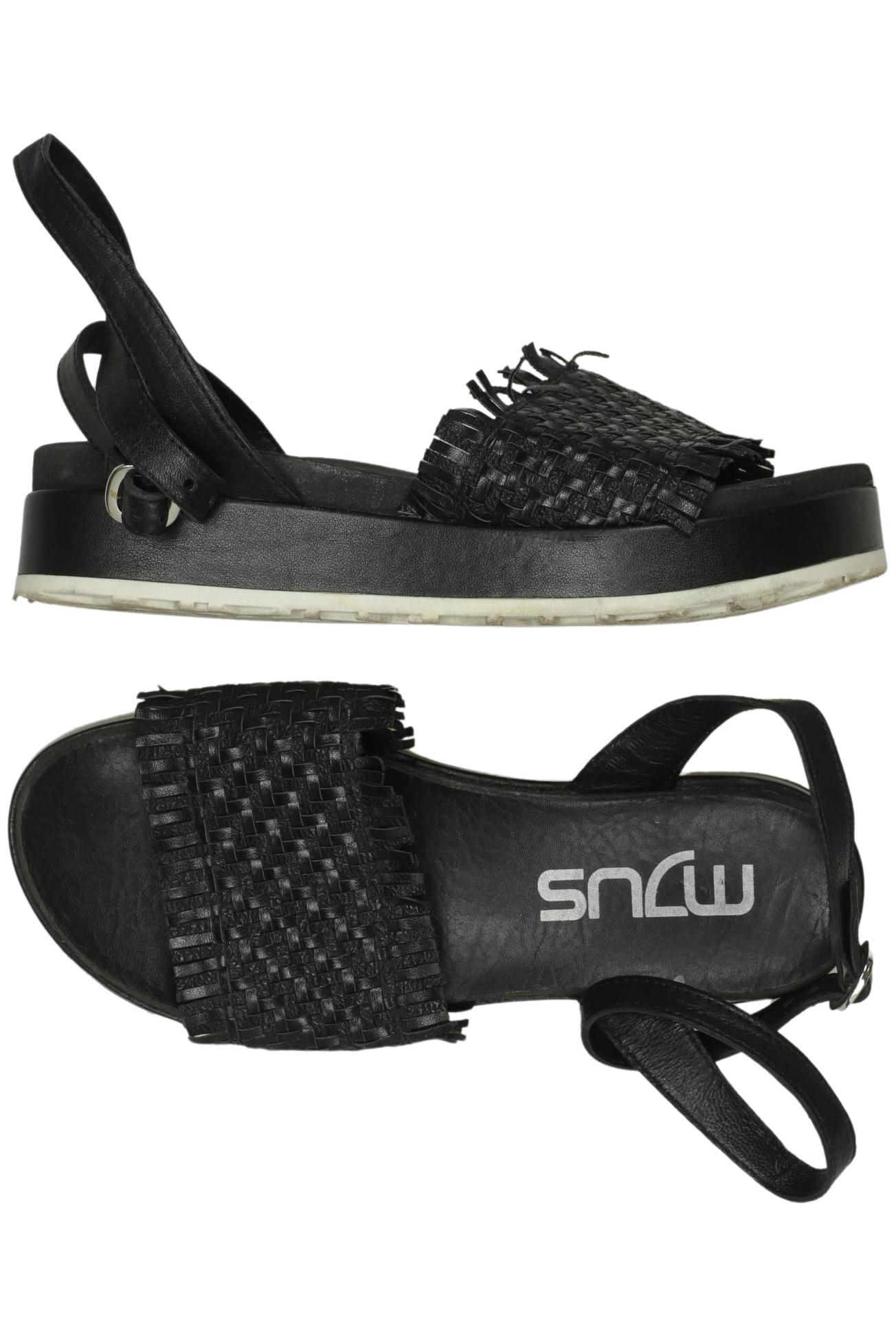 

Mjus Damen Sandale, schwarz, Gr. 35