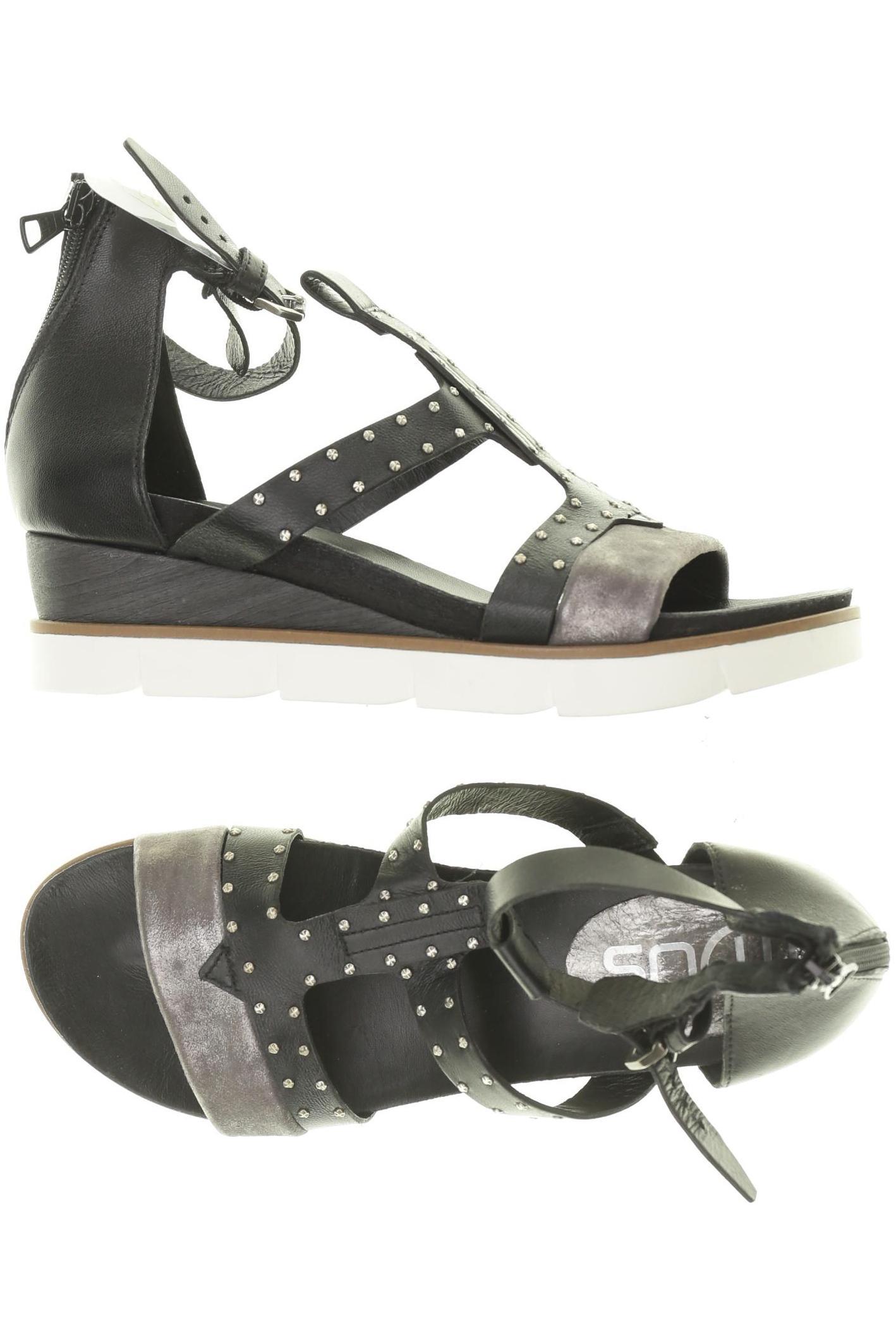 

Mjus Damen Sandale, schwarz, Gr. 40