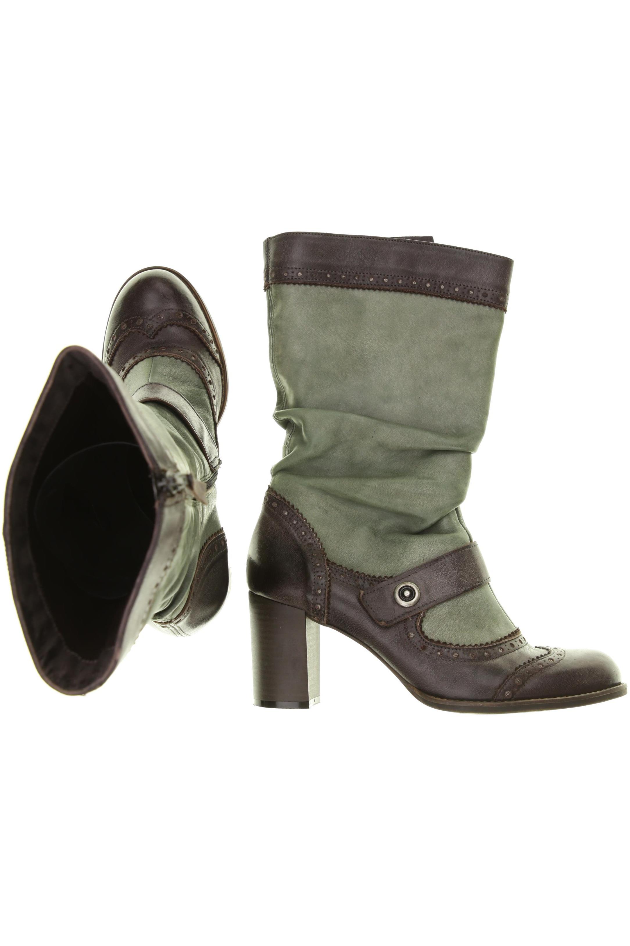 

Mjus Damen Stiefel, grün, Gr. 41