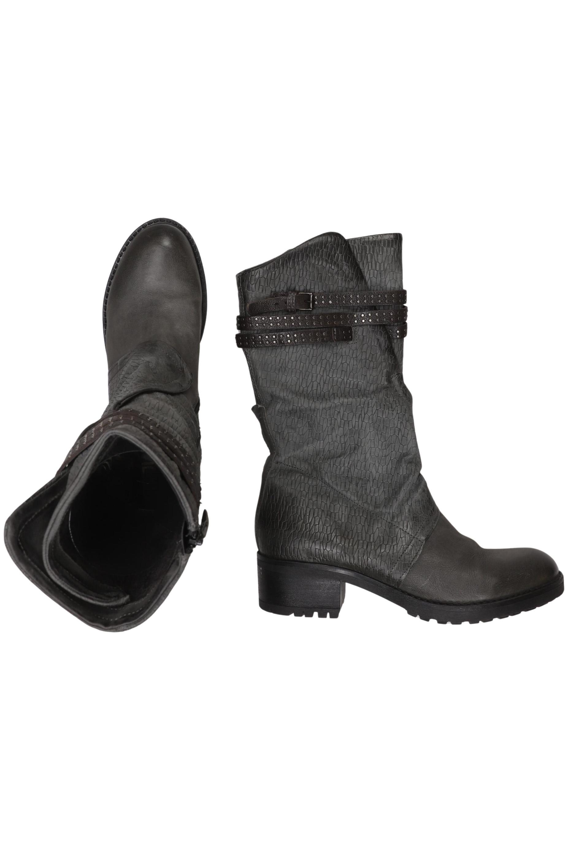 

Mjus Damen Stiefel, grau, Gr. 40