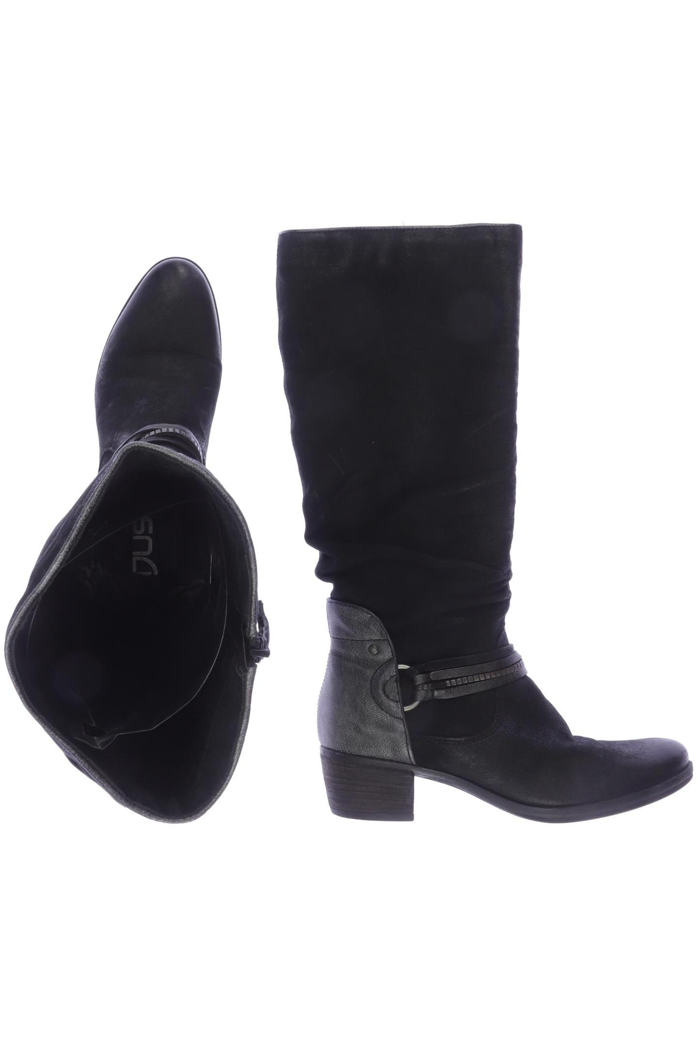 

Mjus Damen Stiefel, schwarz