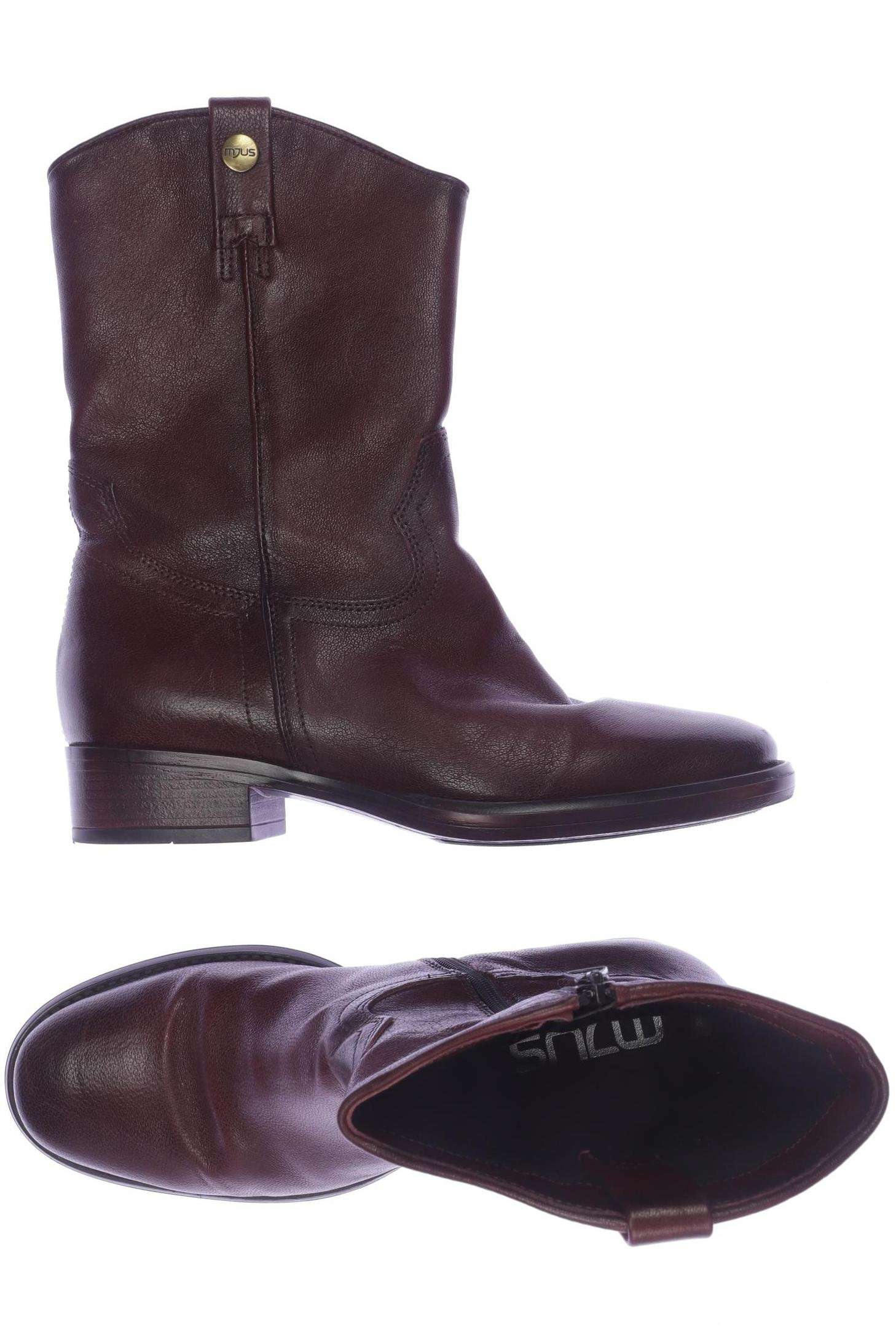 

Mjus Damen Stiefel, bordeaux, Gr. 40