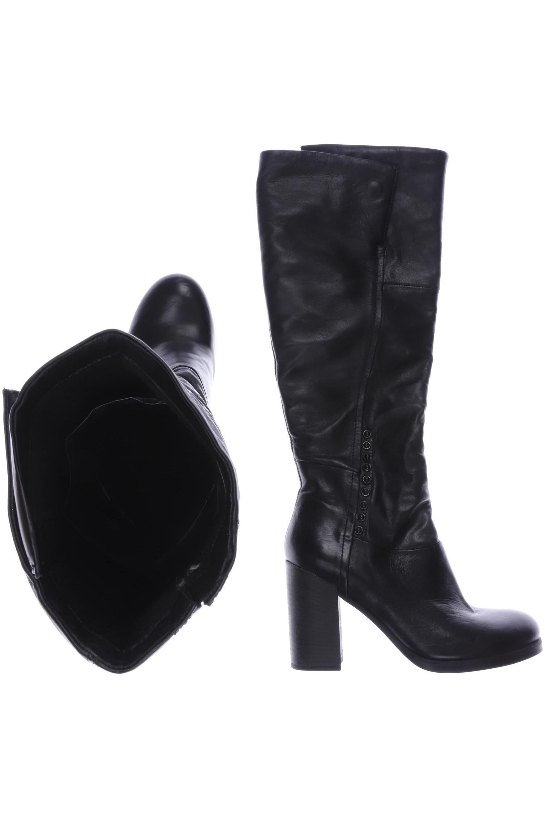 

Mjus Damen Stiefel, schwarz
