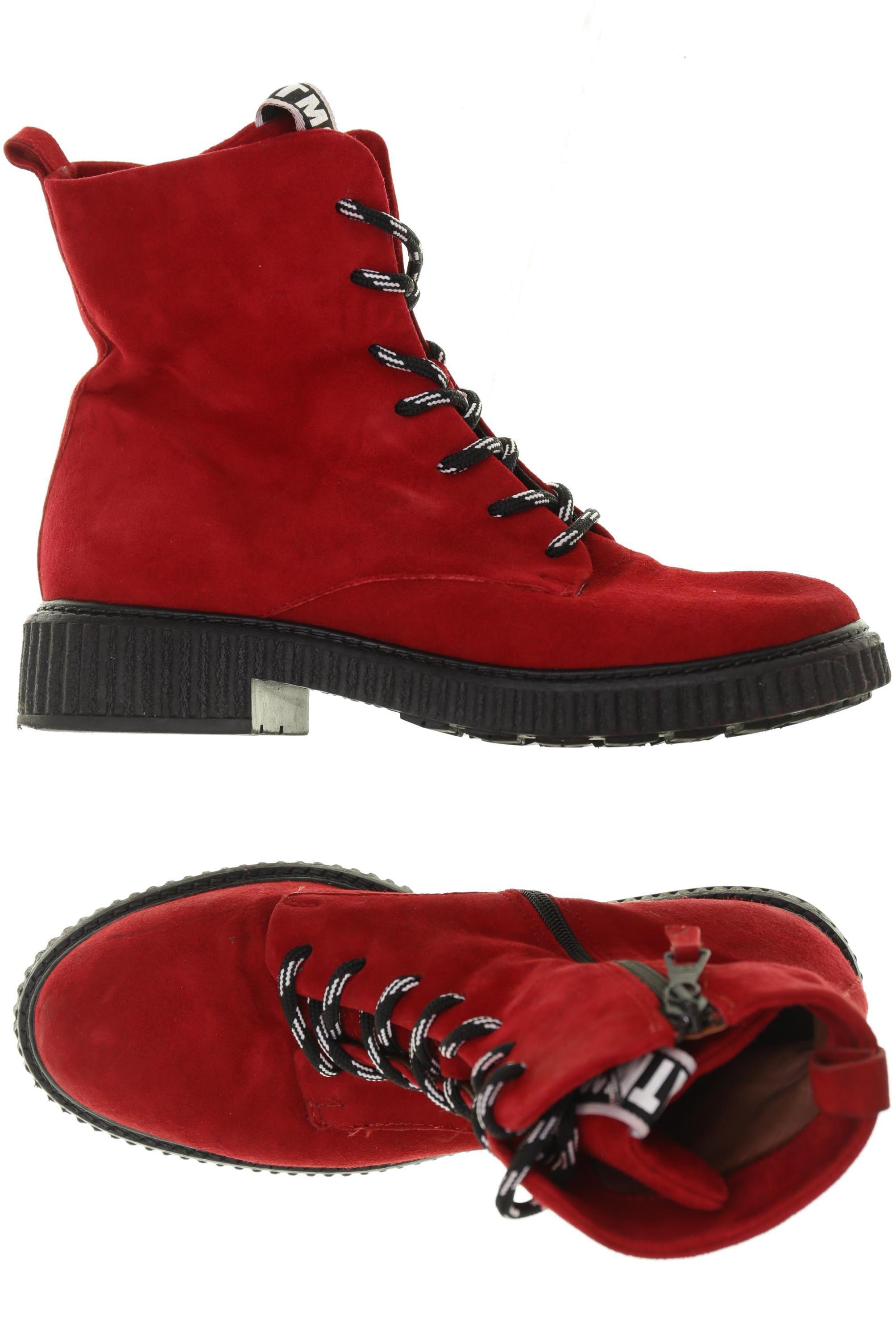 

Mjus Damen Stiefelette, rot, Gr. 39