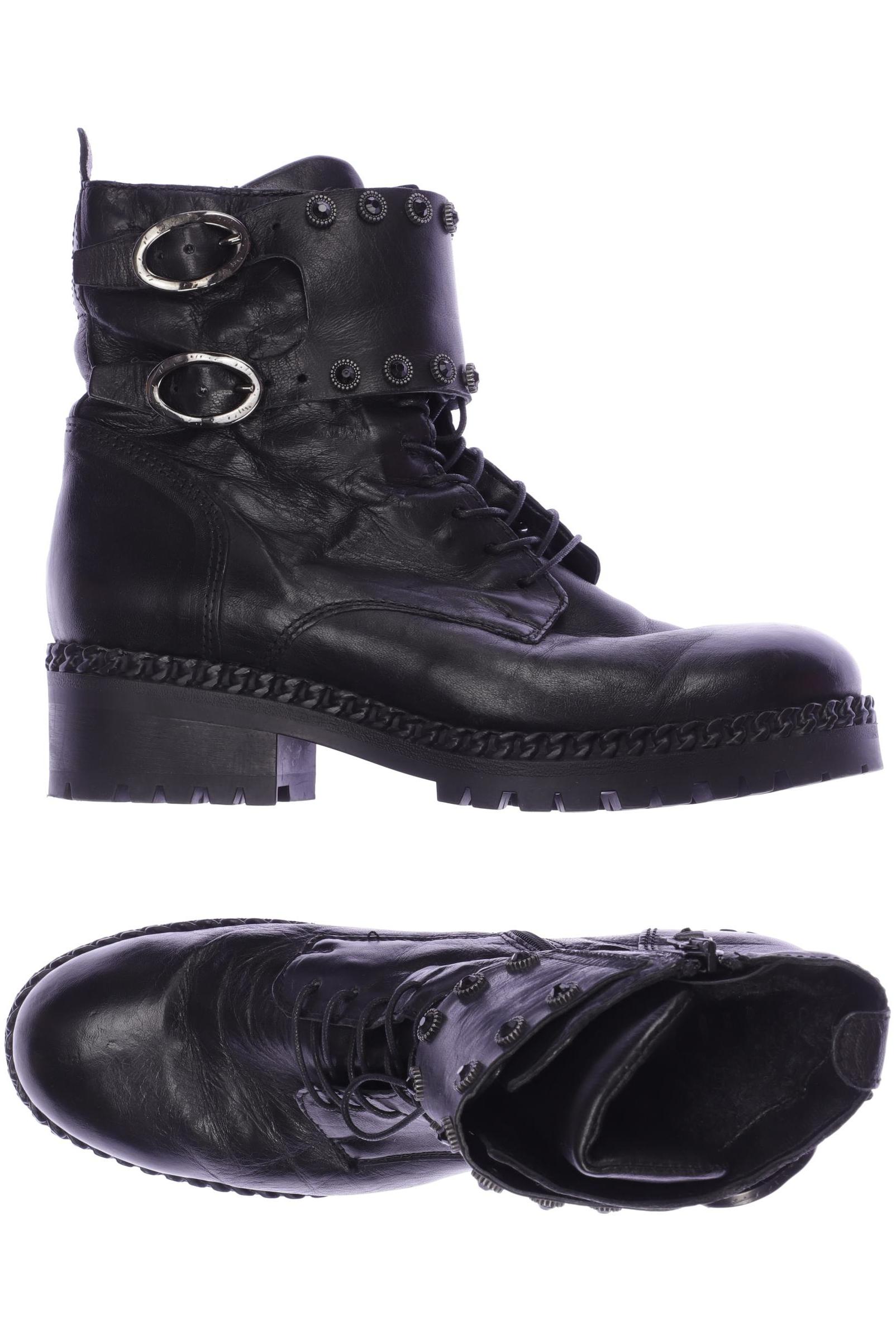 

Mjus Damen Stiefelette, schwarz, Gr. 40