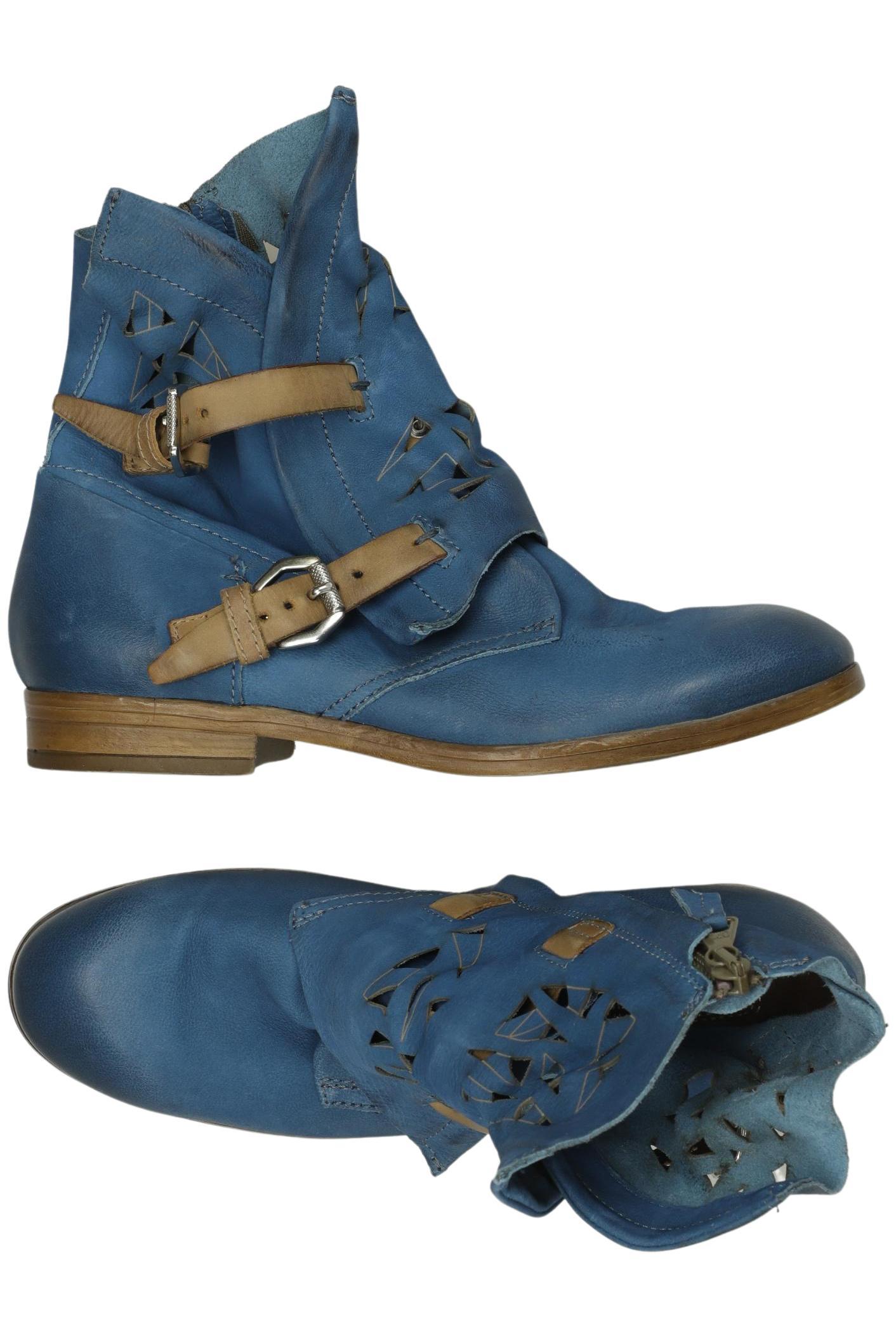 

Mjus Damen Stiefelette, blau, Gr. 39