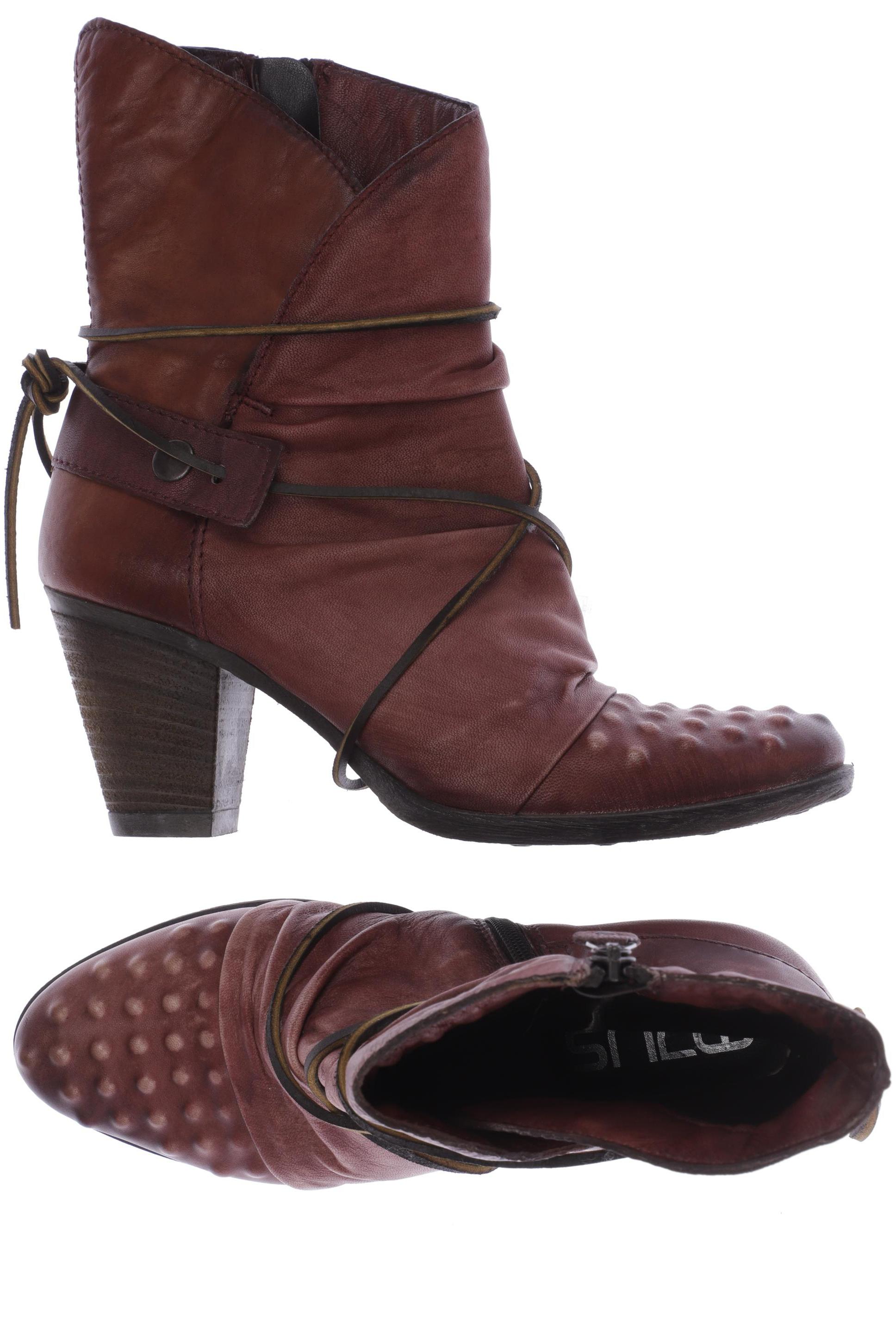 

Mjus Damen Stiefelette, bordeaux, Gr. 39