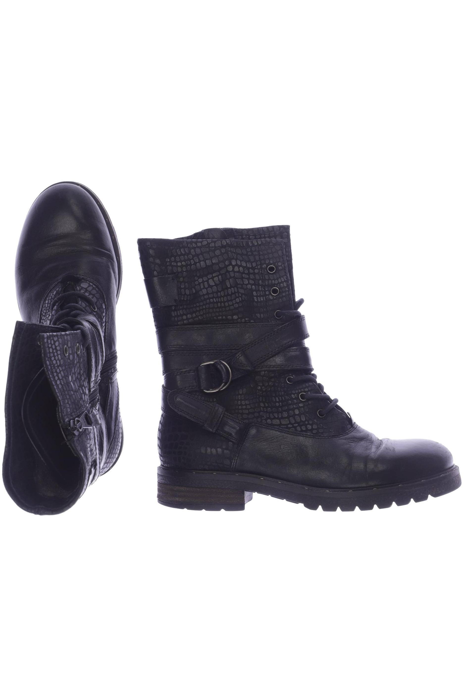 

Mjus Damen Stiefelette, schwarz