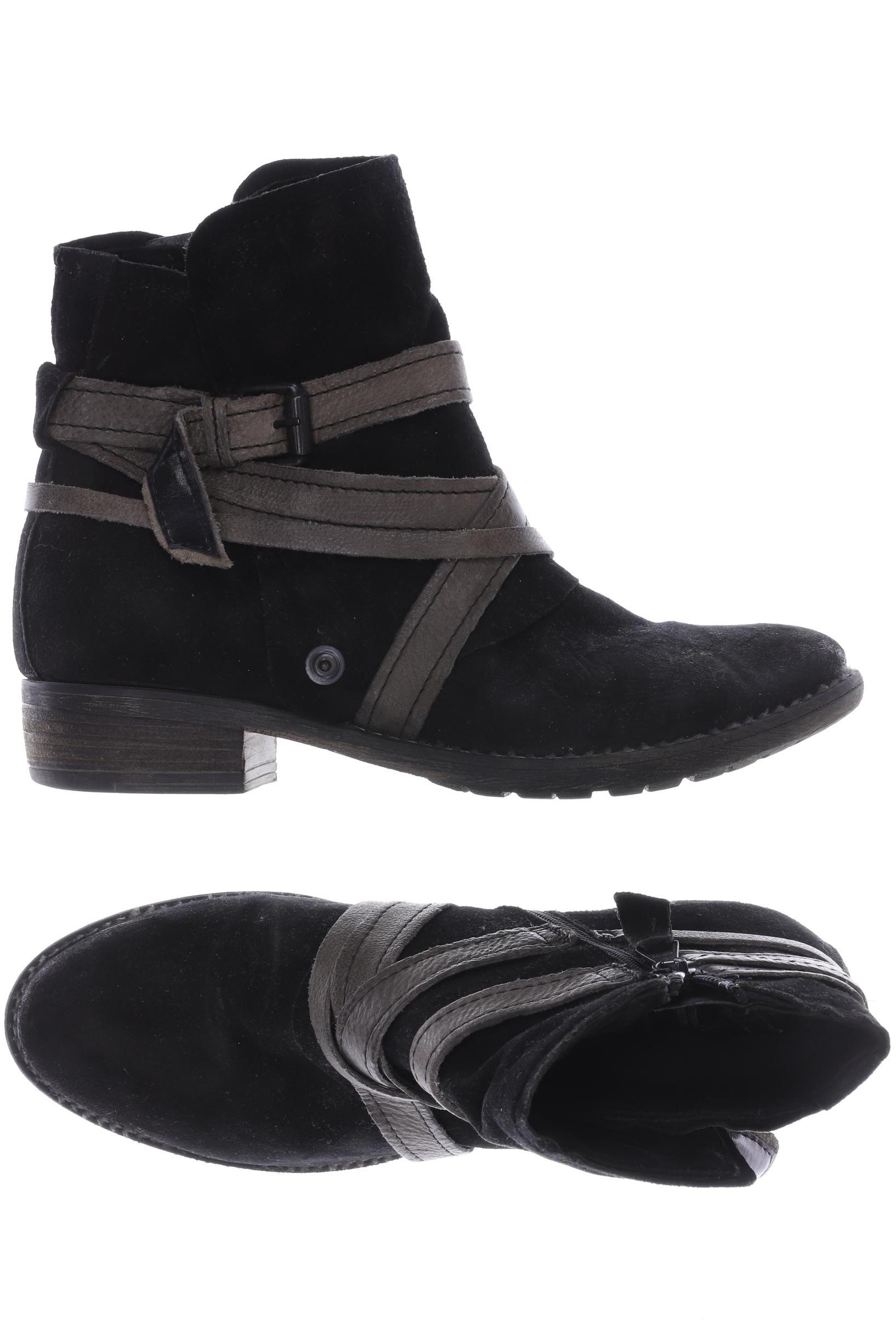 

Mjus Damen Stiefelette, schwarz