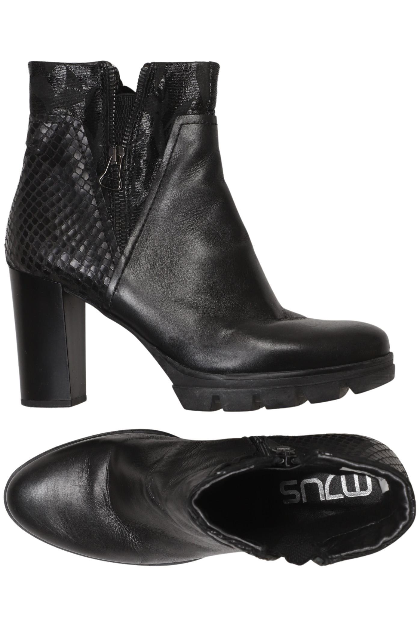 

Mjus Damen Stiefelette, schwarz, Gr. 39