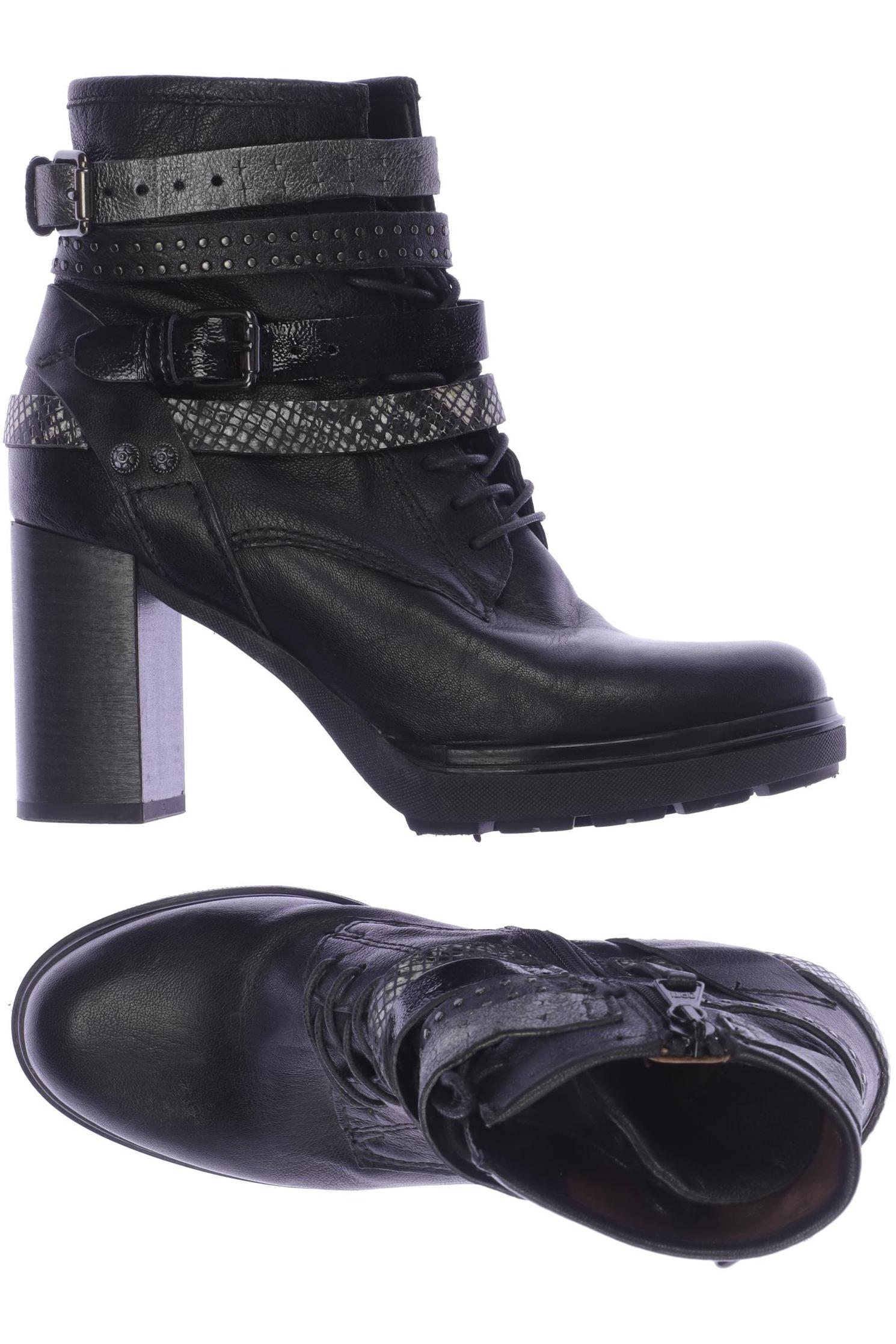 

Mjus Damen Stiefelette, schwarz, Gr. 39