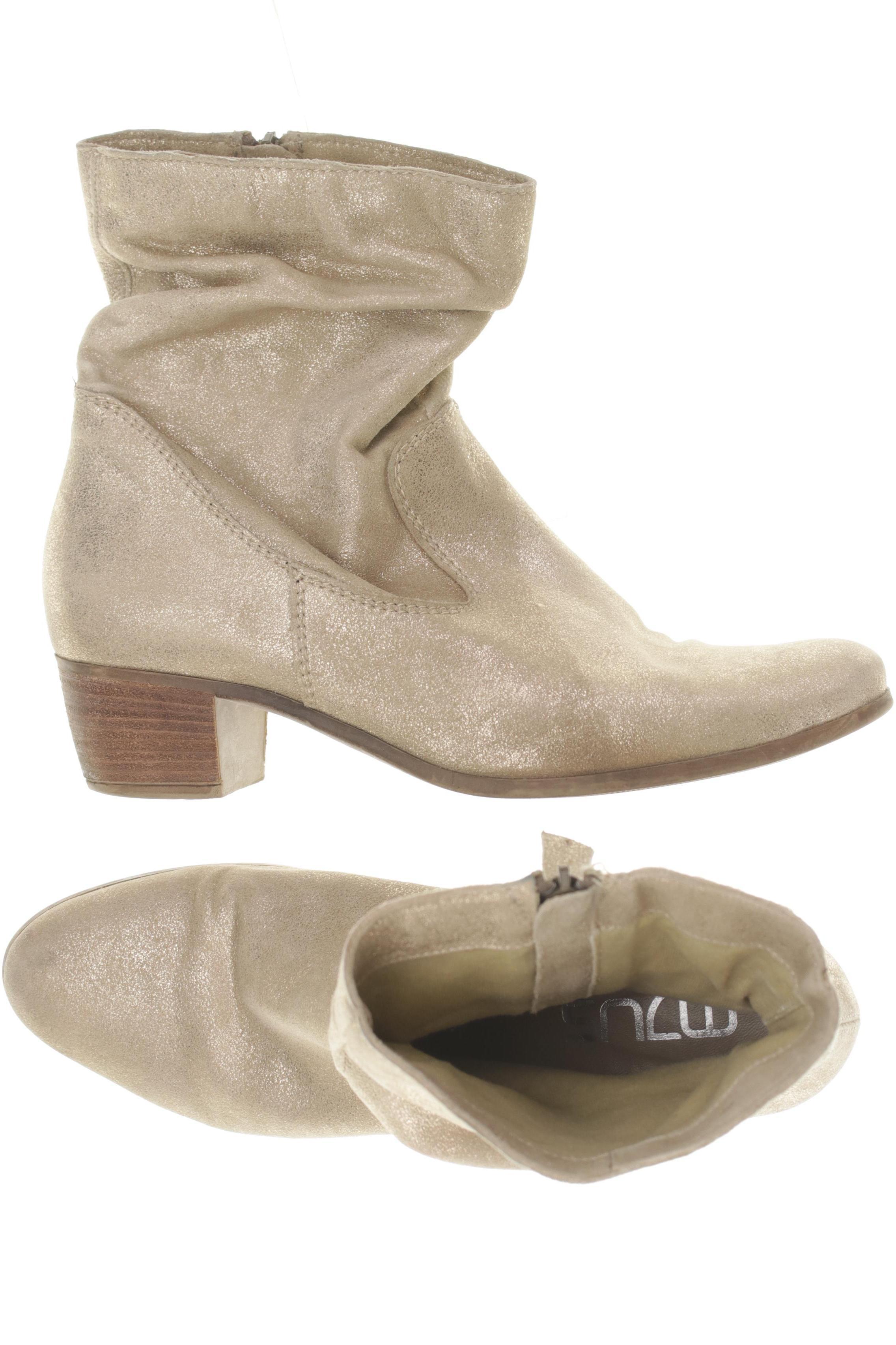 

Mjus Damen Stiefelette, beige, Gr. 42