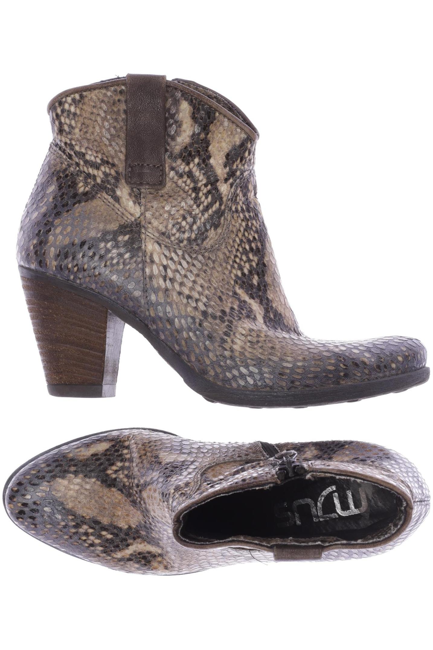 

Mjus Damen Stiefelette, beige, Gr. 39