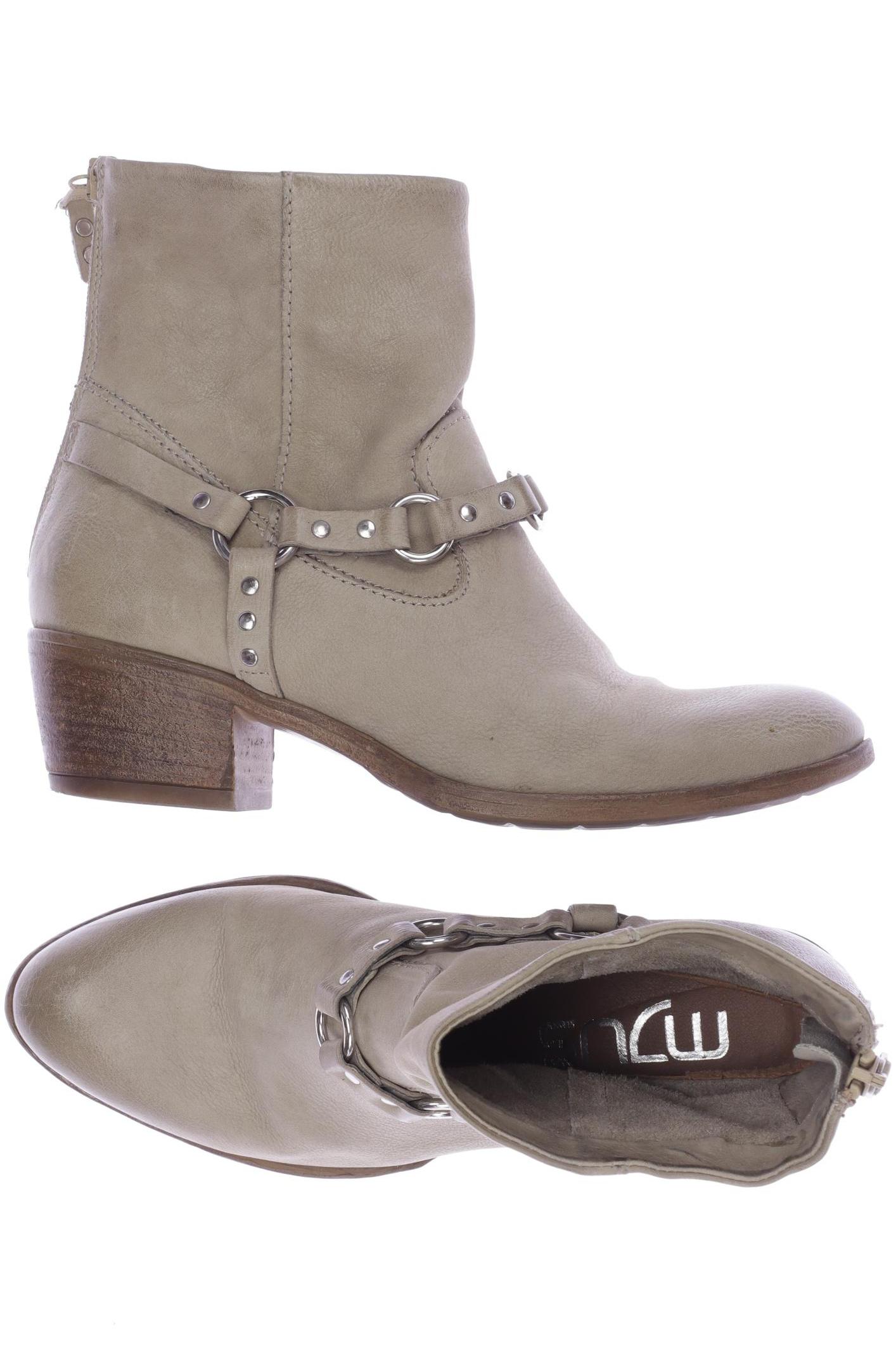 

Mjus Damen Stiefelette, beige, Gr. 38