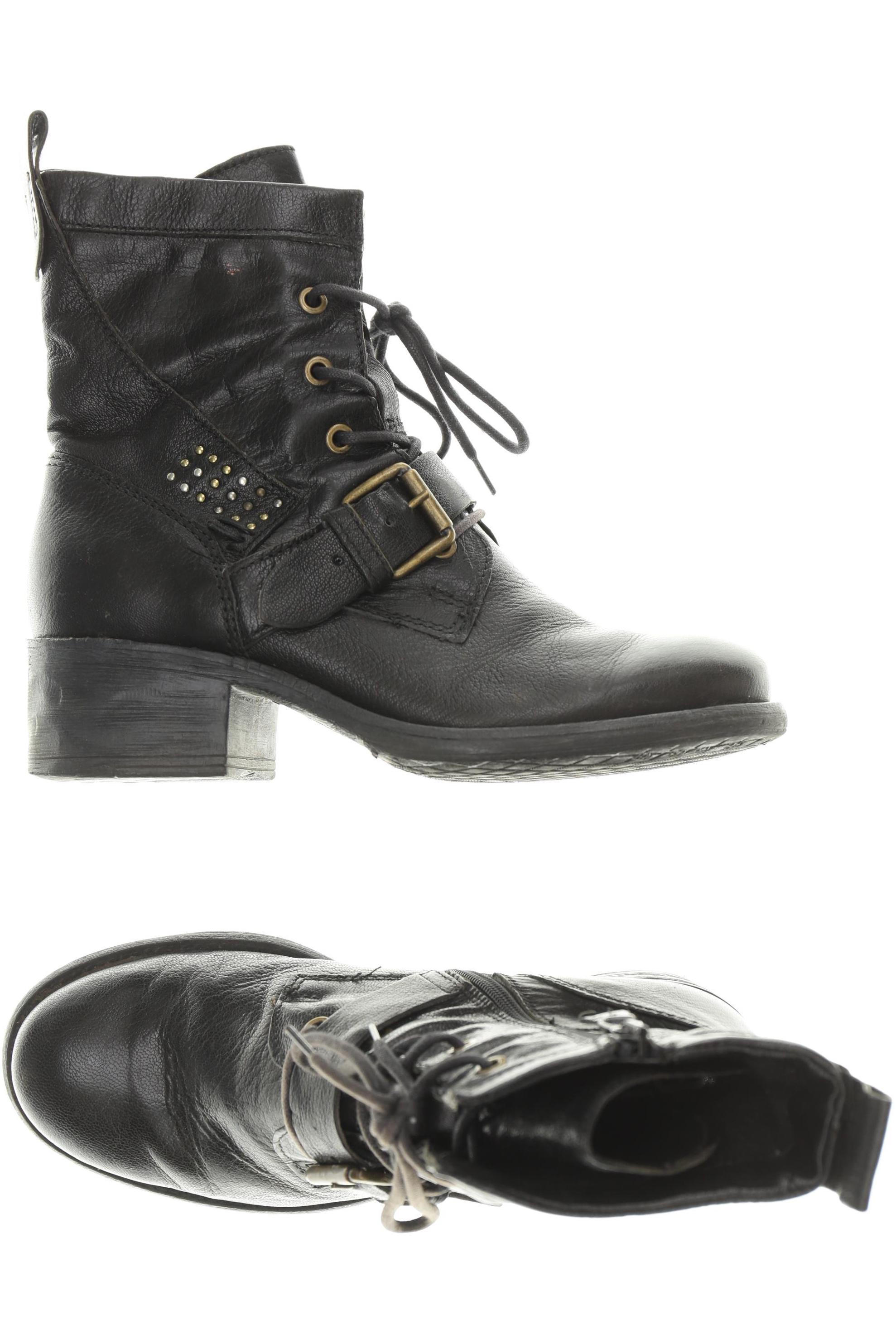 

Mjus Damen Stiefelette, schwarz, Gr. 38