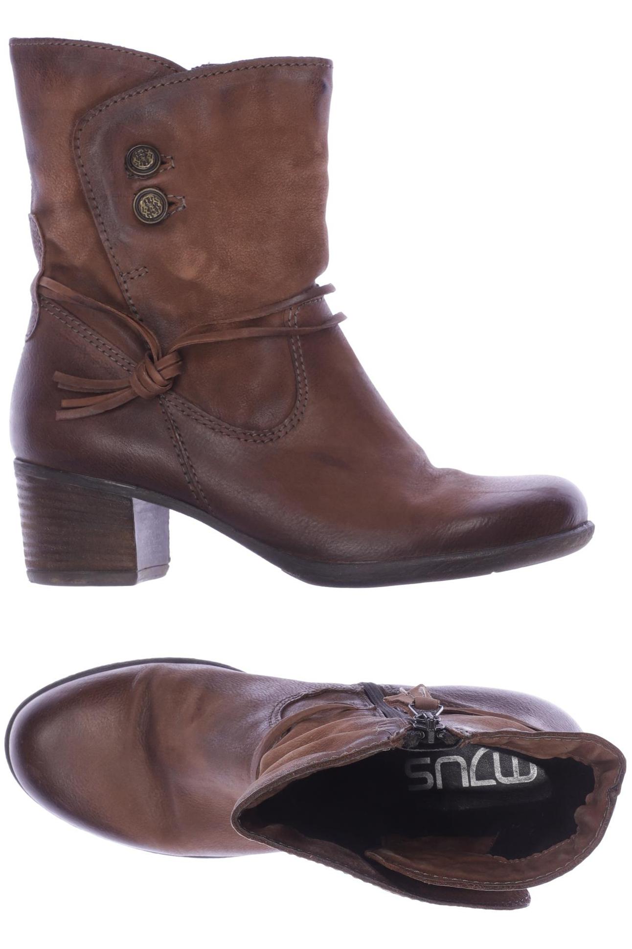 

Mjus Damen Stiefelette, braun, Gr. 39