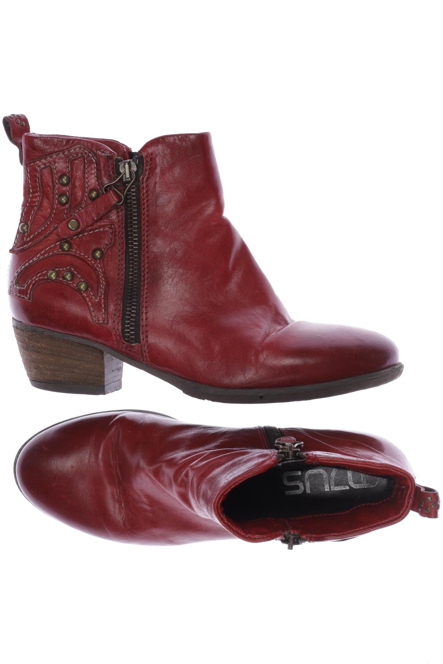 

Mjus Damen Stiefelette, rot, Gr. 37