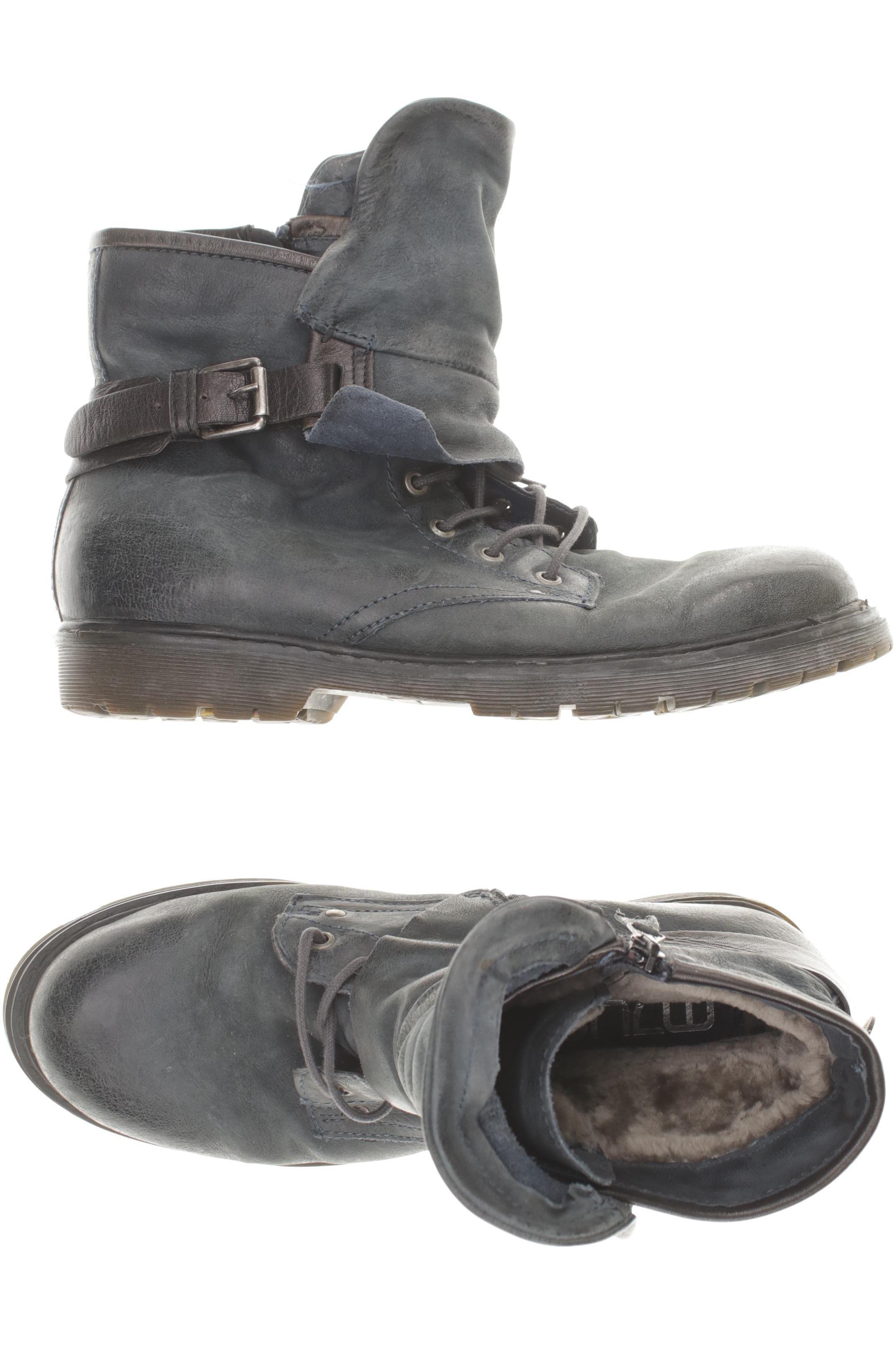 

Mjus Damen Stiefelette, blau, Gr. 42