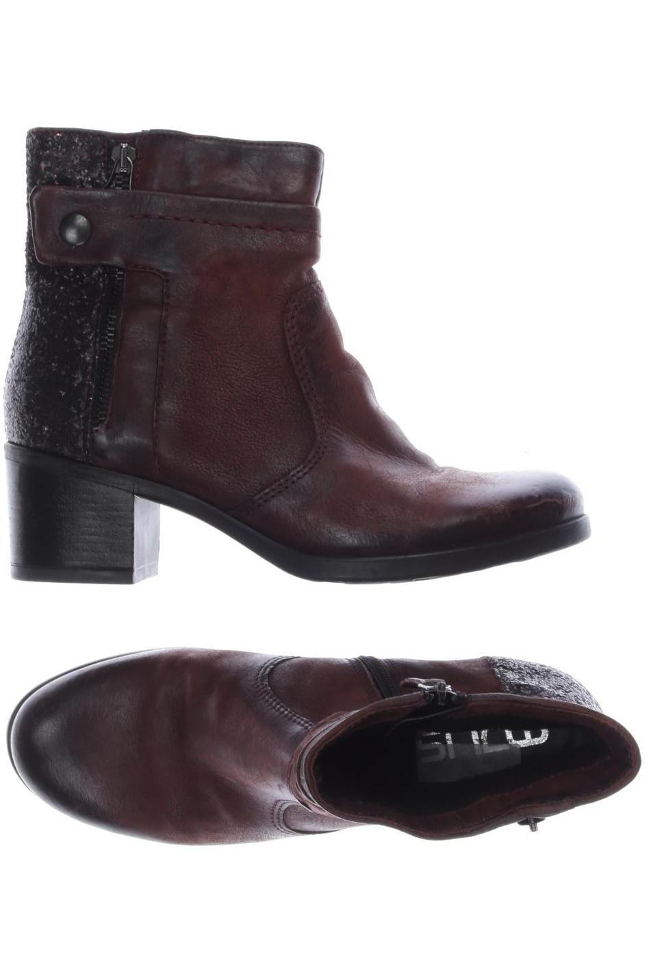 

Mjus Damen Stiefelette, bordeaux, Gr. 39